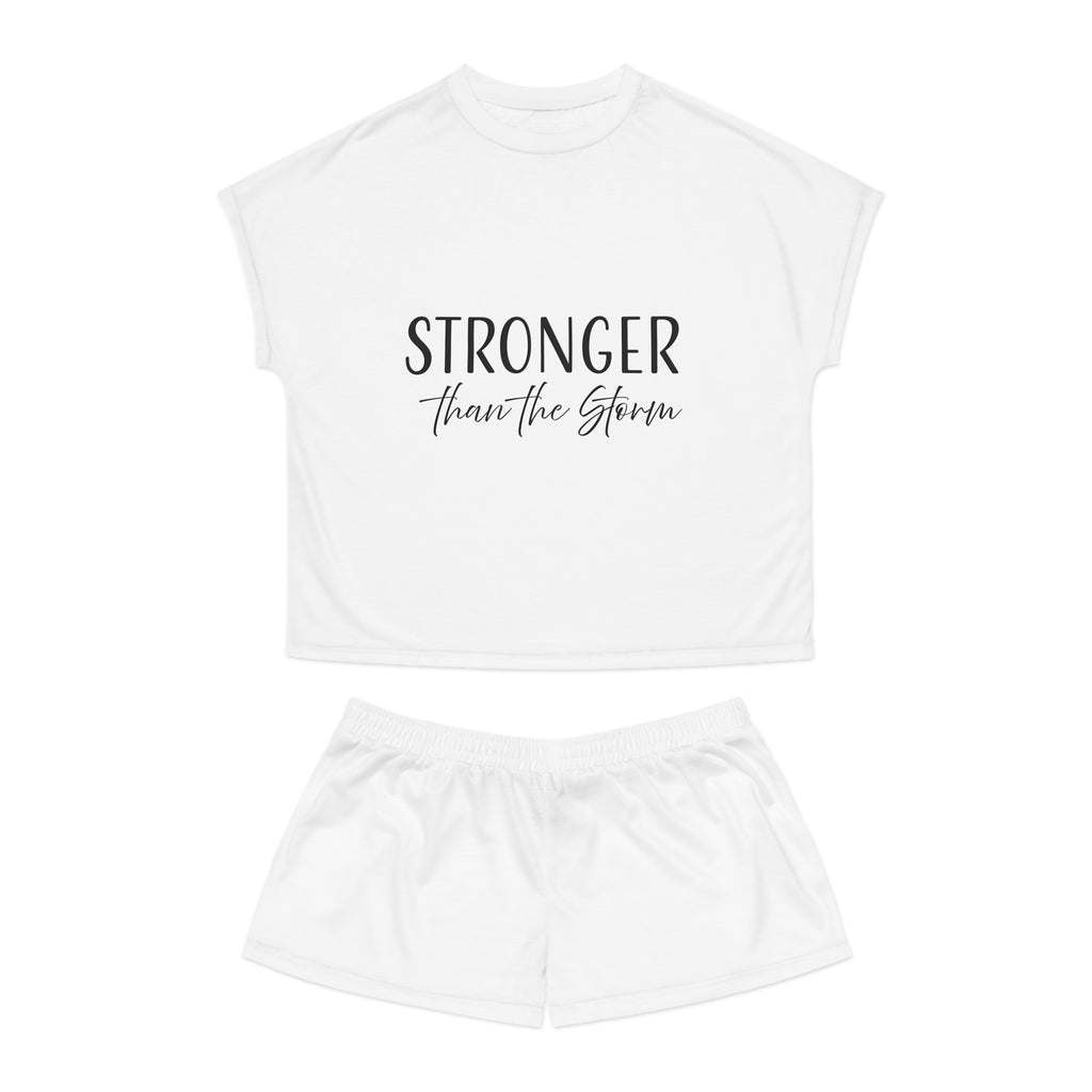 Short Pajama Set: Stronger Than the Storm