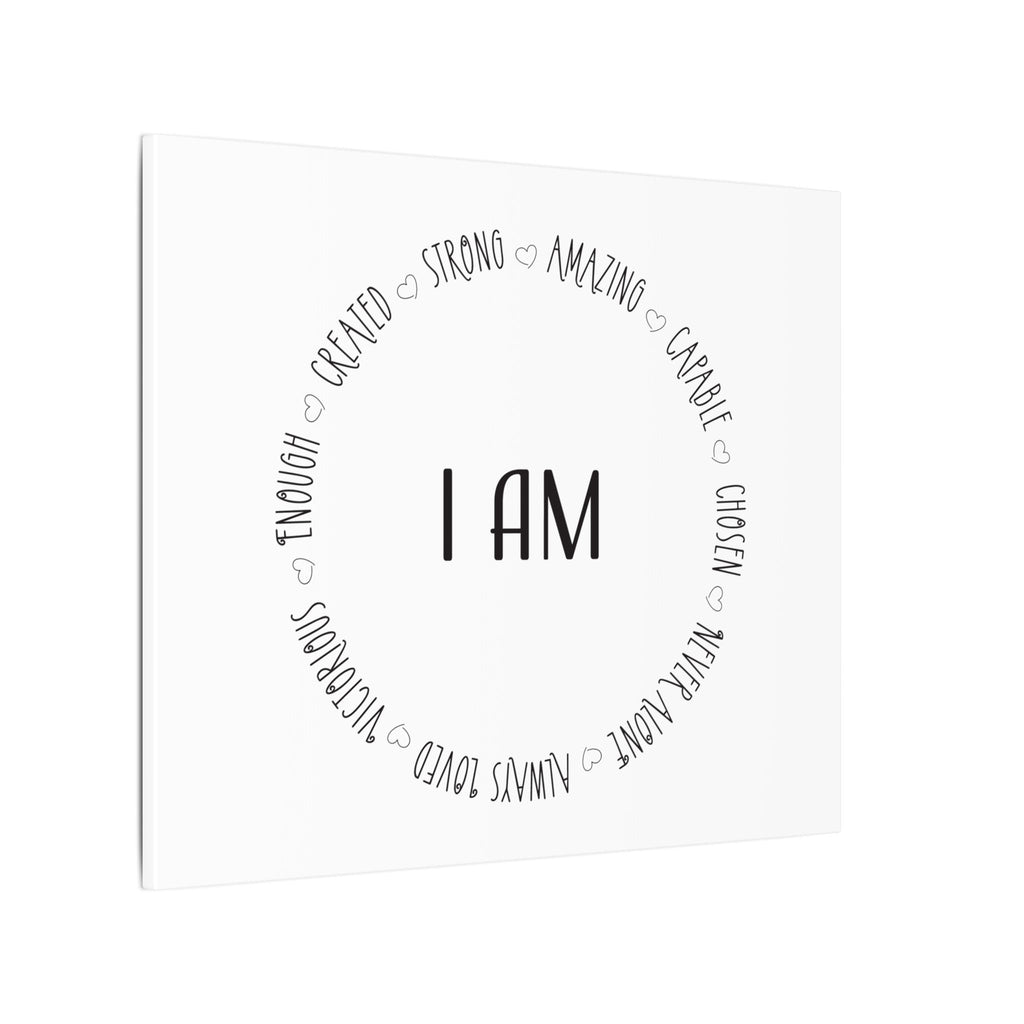 Canvas Wall Art:  Inspirational - I AM Affirmation