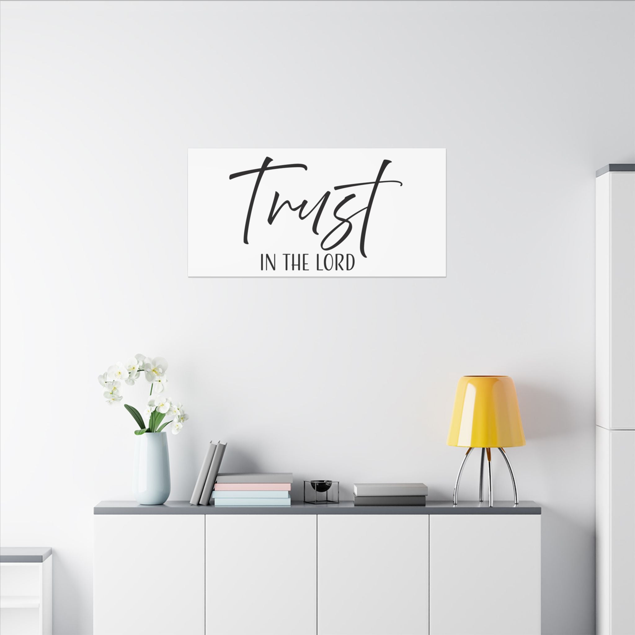 Canvas Wall Art:  Inspirational - Trust in the Lord