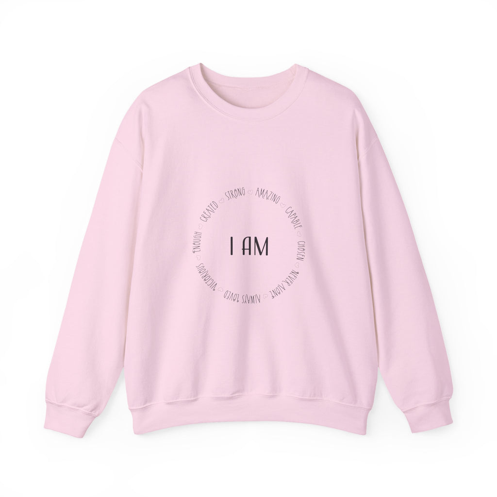 Sweatshirt: Inspirational - I am