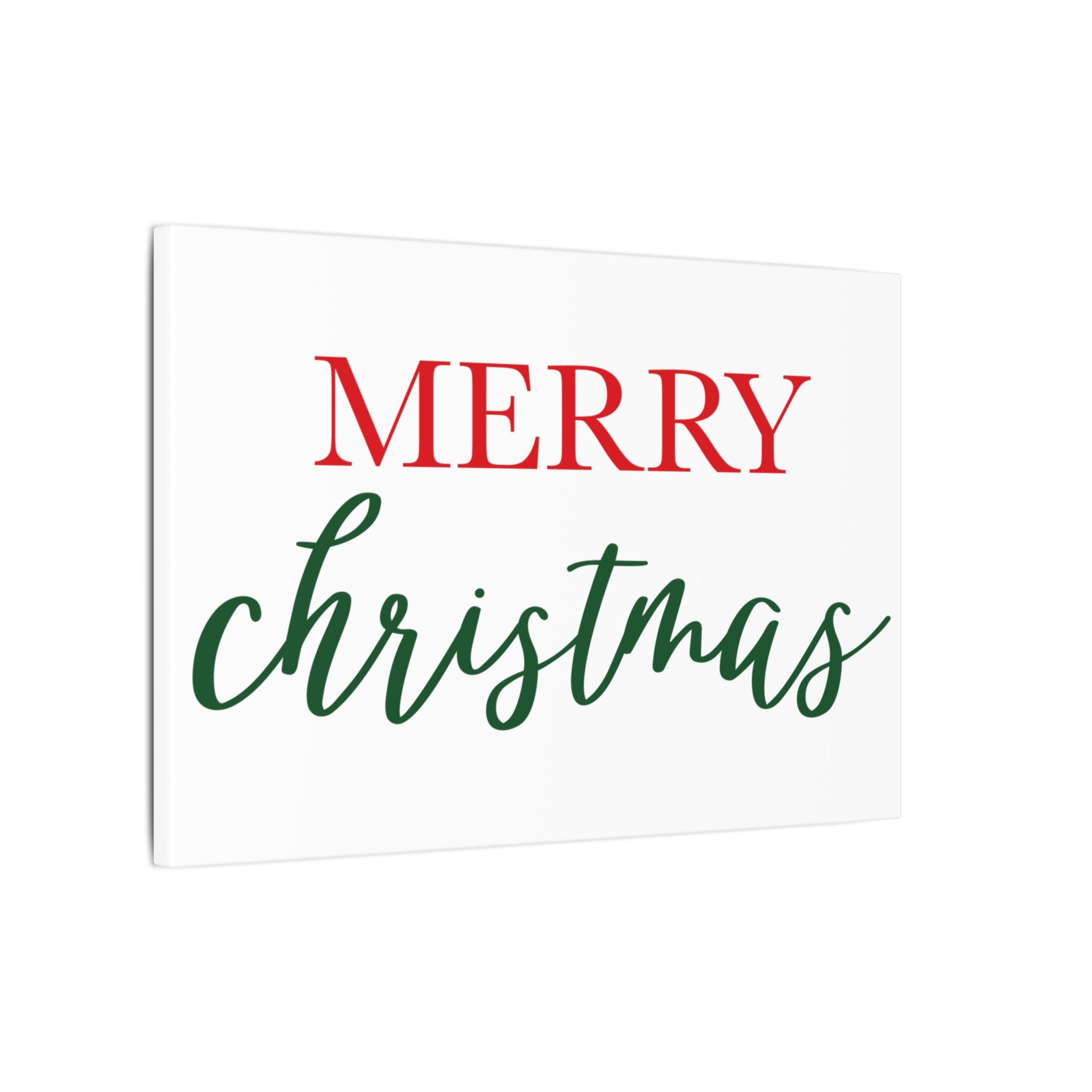 Canvas Wall Art: Holiday - Merry Christmas