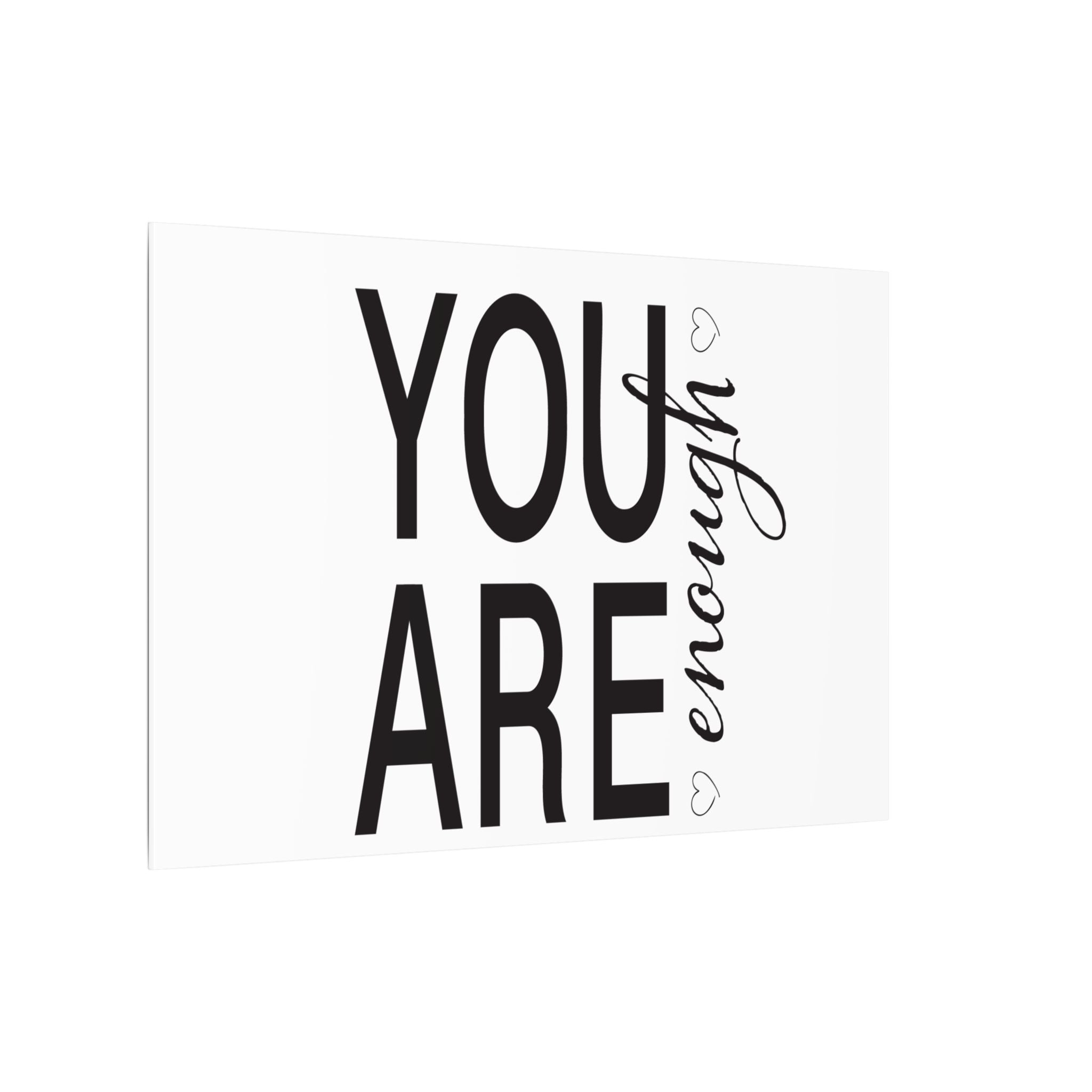 Canvas Wall Art:  Inspirational - You Are Enough