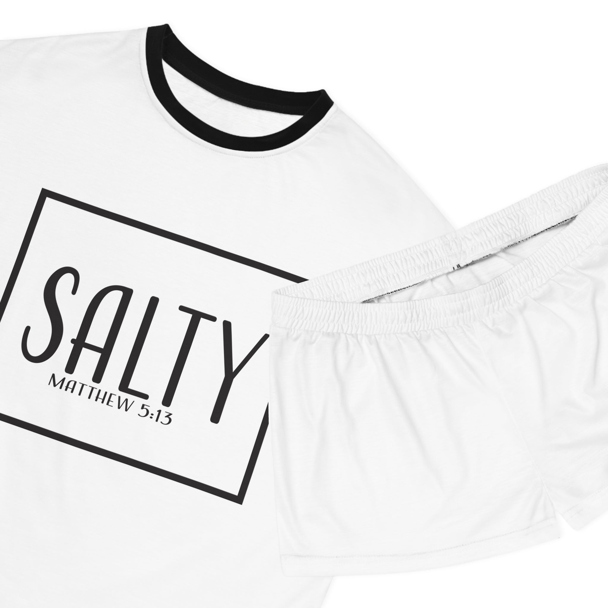 Short Pajama Set: Salty
