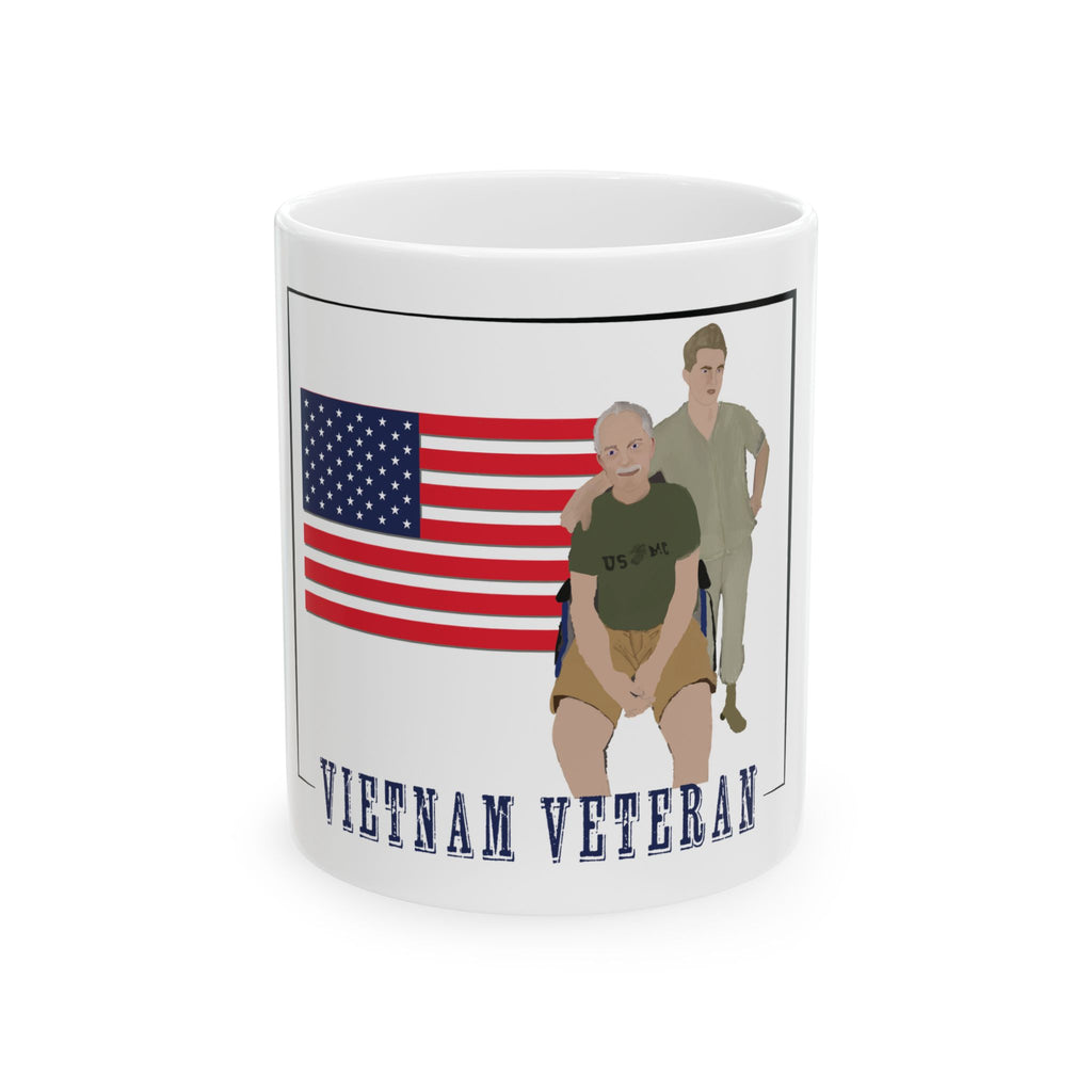 Ceramic Mug: Patriotic- Vietnam Veteran