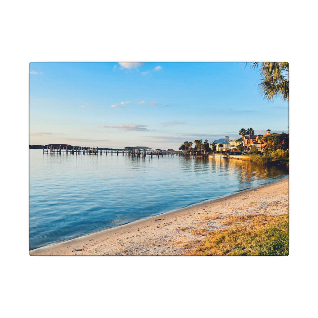 Canvas Print: Halifax River View from Fortunato Park