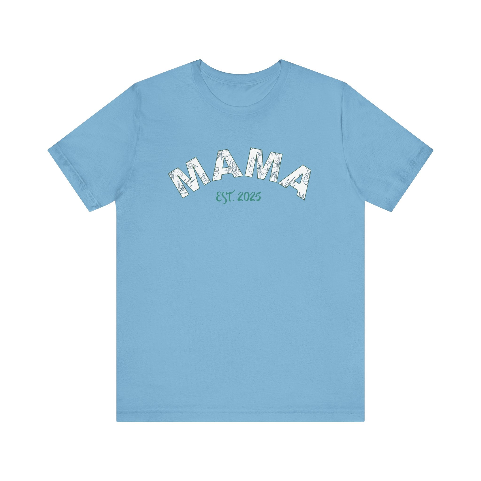 Teeshirt: Mama EST. 2025 - Green Logo