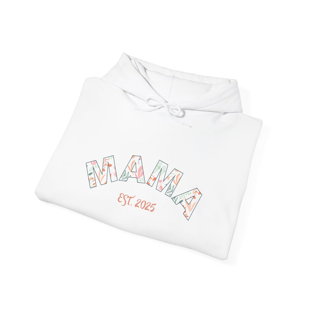 Sweatshirt: Mama EST. 2025 - Pink Logo