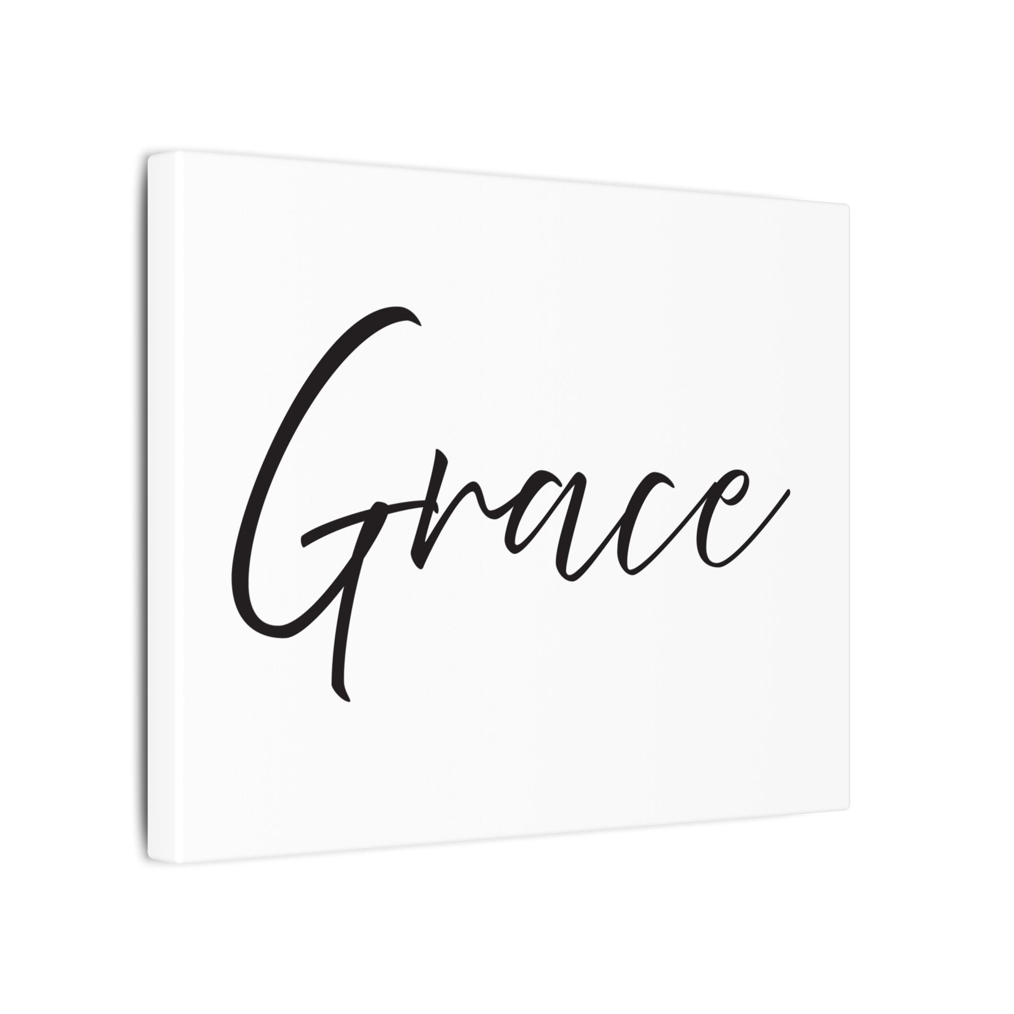 Canvas Wall Art: Inspirational - Grace