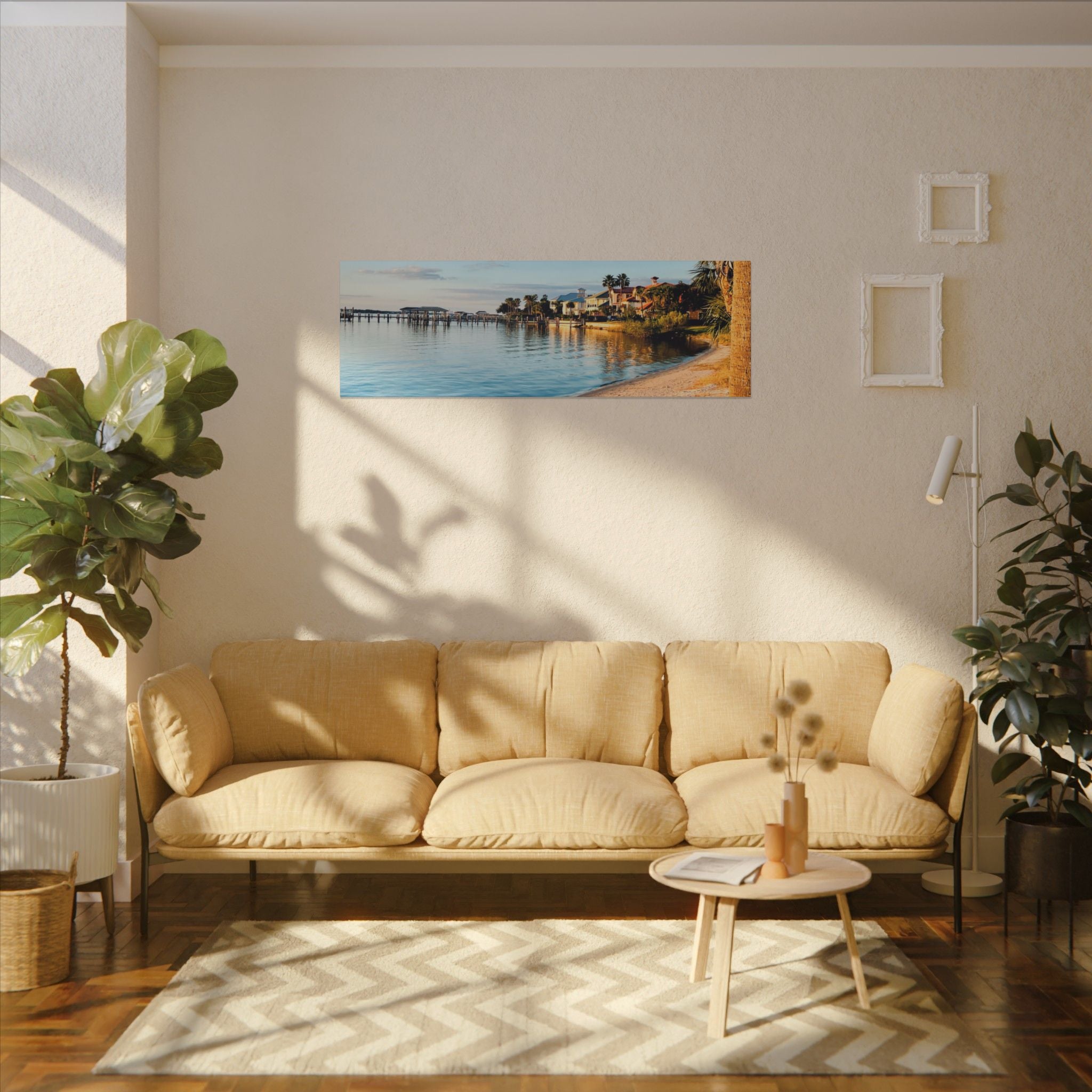 Canvas Print: Halifax River View from Fortunato Park