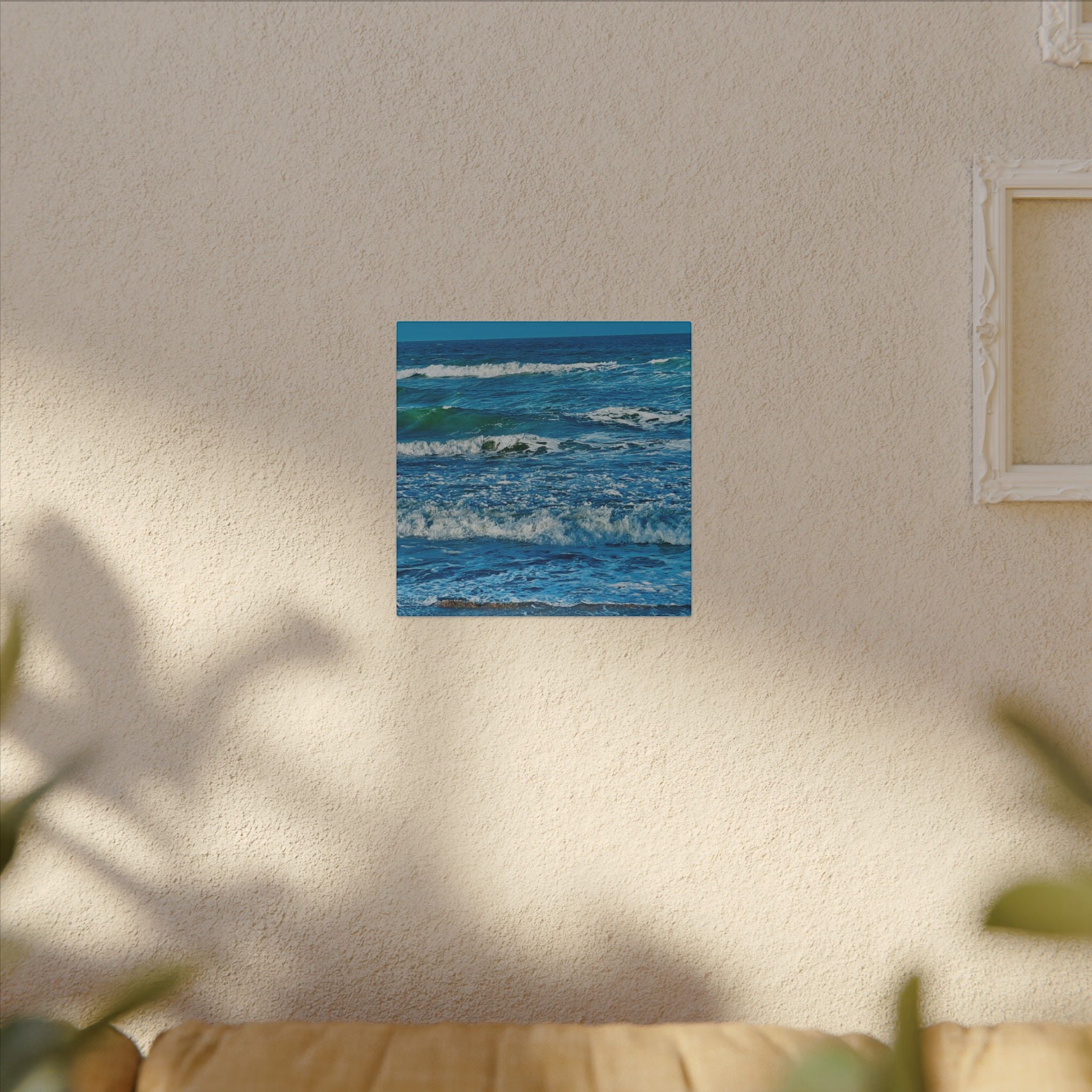 Canvas Print: Ocean Waves - Ormond-By-The Sea