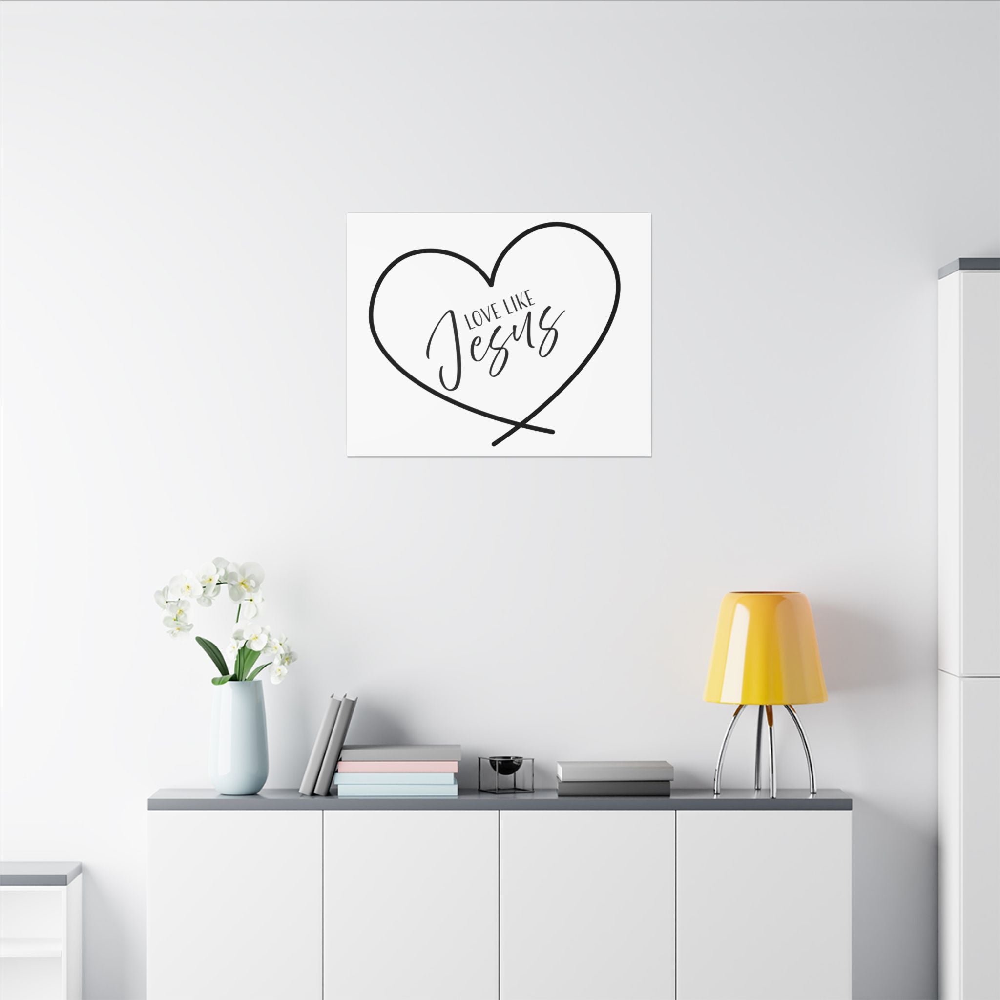 Canvas Wall Art: Inspirational - Love Like Jesus