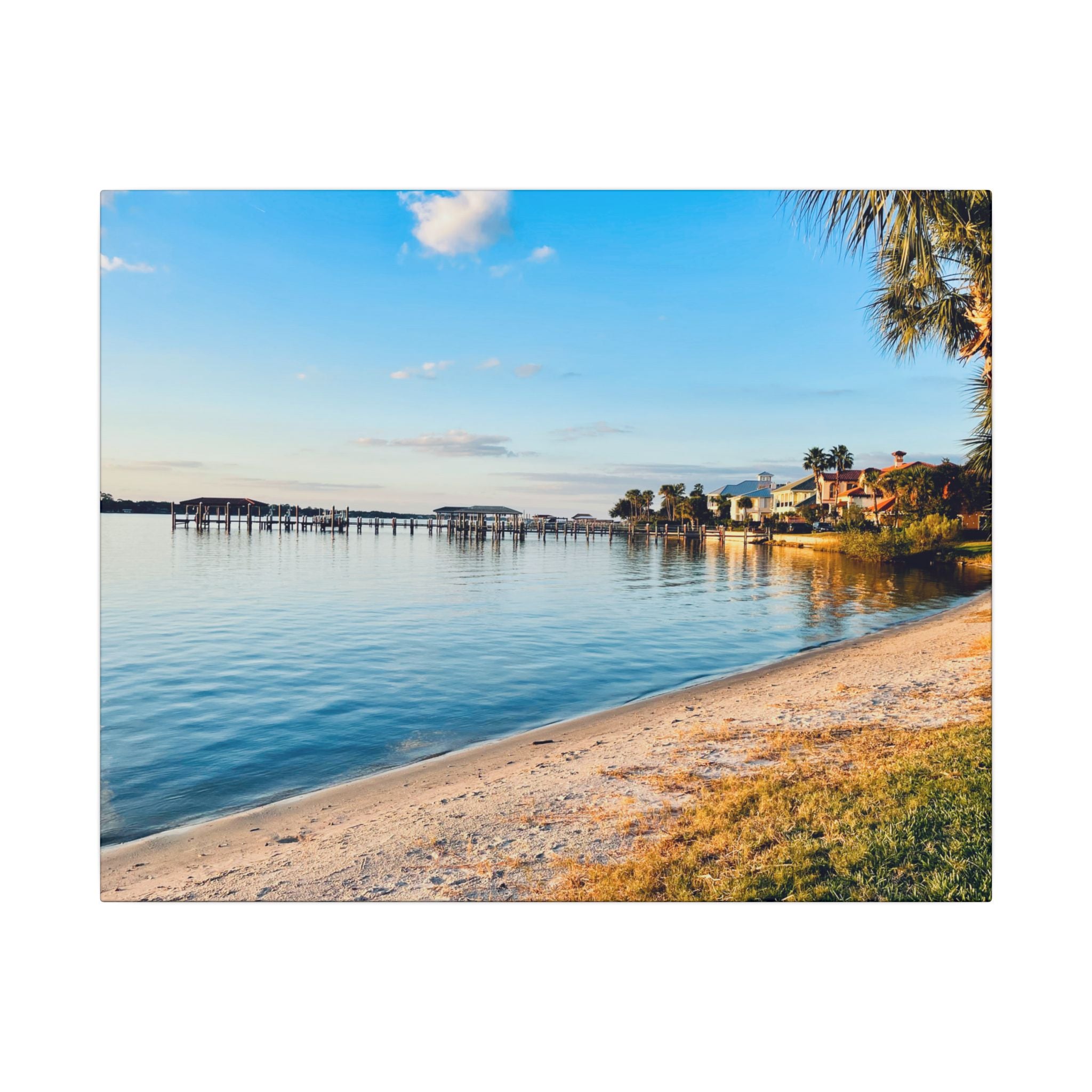 Canvas Print: Halifax River View from Fortunato Park