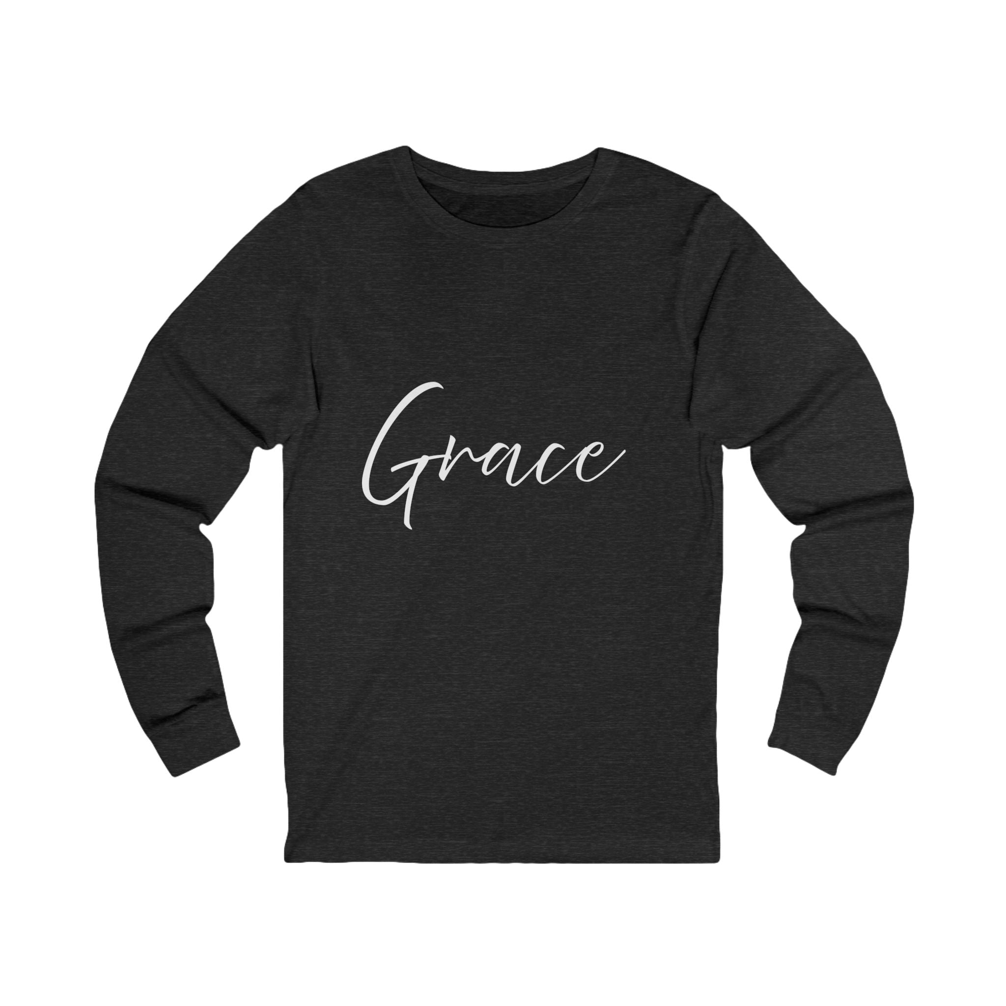 Long Sleeve Teeshirt: Inspirational - Grace