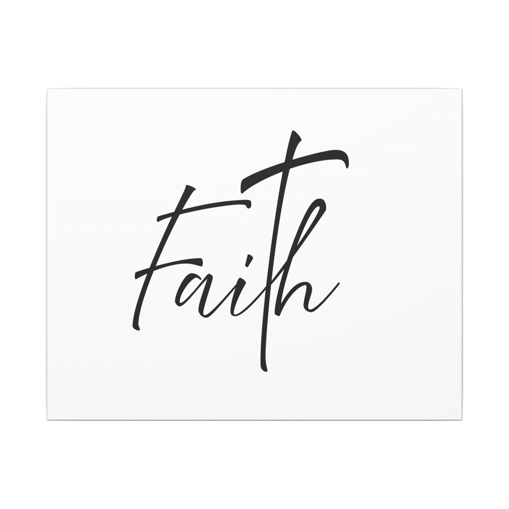 Canvas Wall Art: Inspirational - Faith