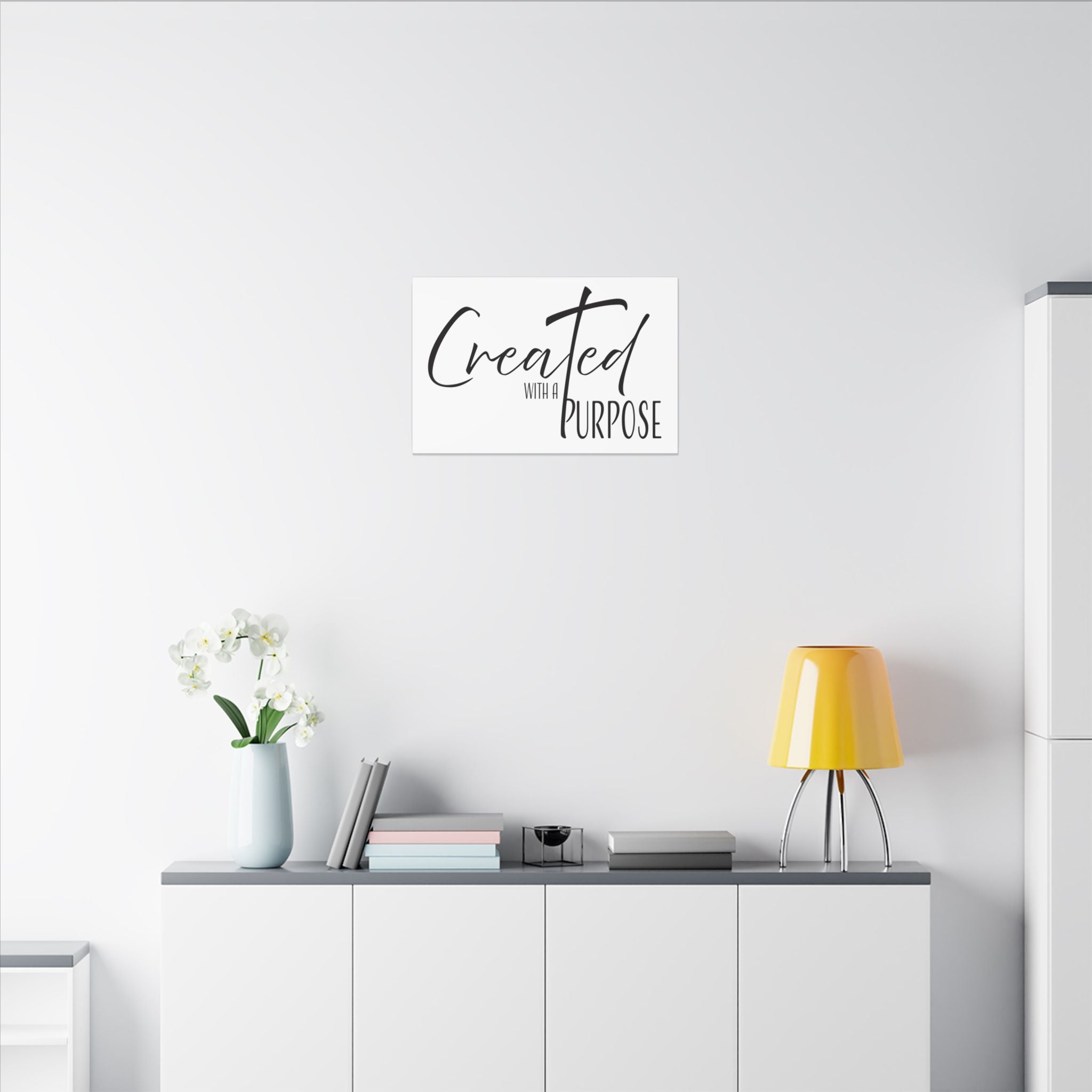 Canvas Wall Art: Inspirational - Created With A Purpose