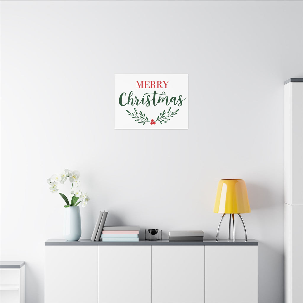Canvas Wall Art: Holiday - Merry Christmas