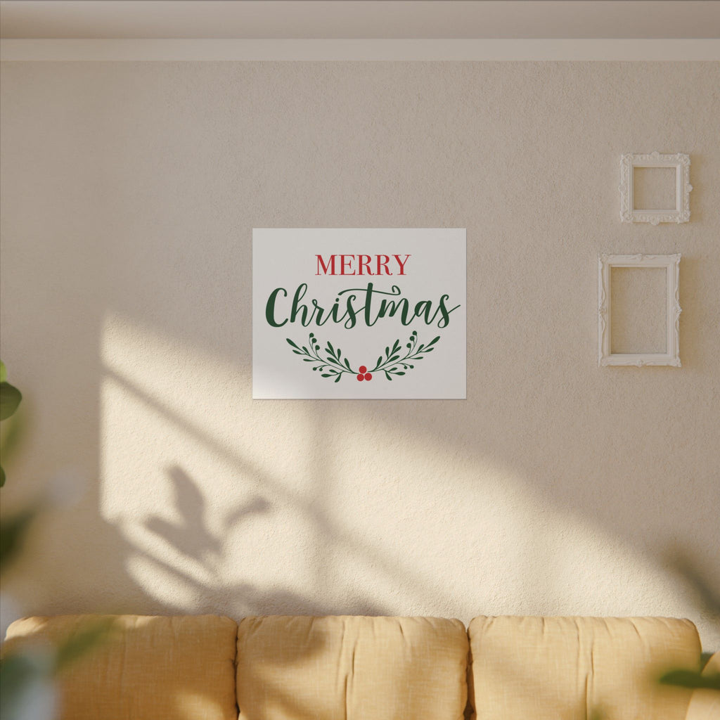 Canvas Wall Art: Holiday - Merry Christmas