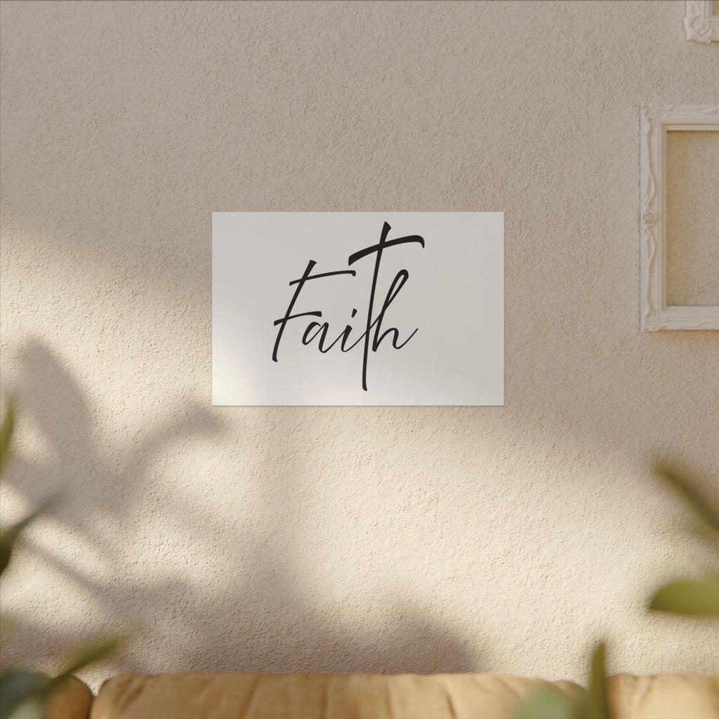 Canvas Wall Art: Inspirational - Faith