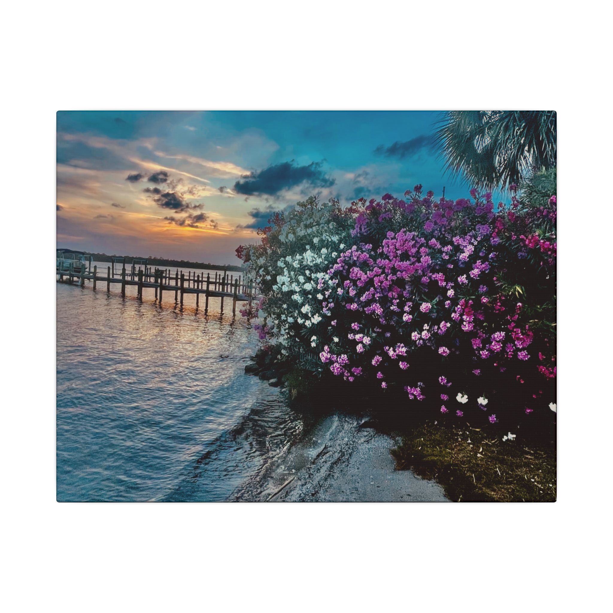 Canvas Print: Sunset on the Halifax River