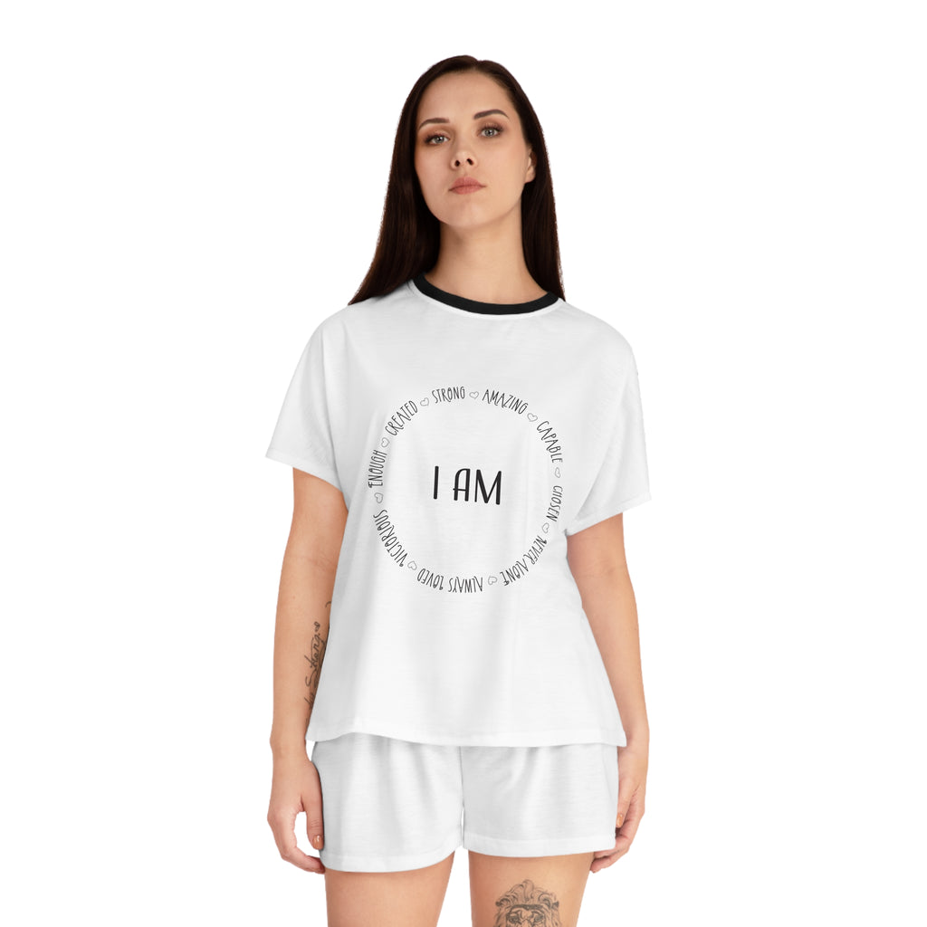 Short Pajama Set: I am