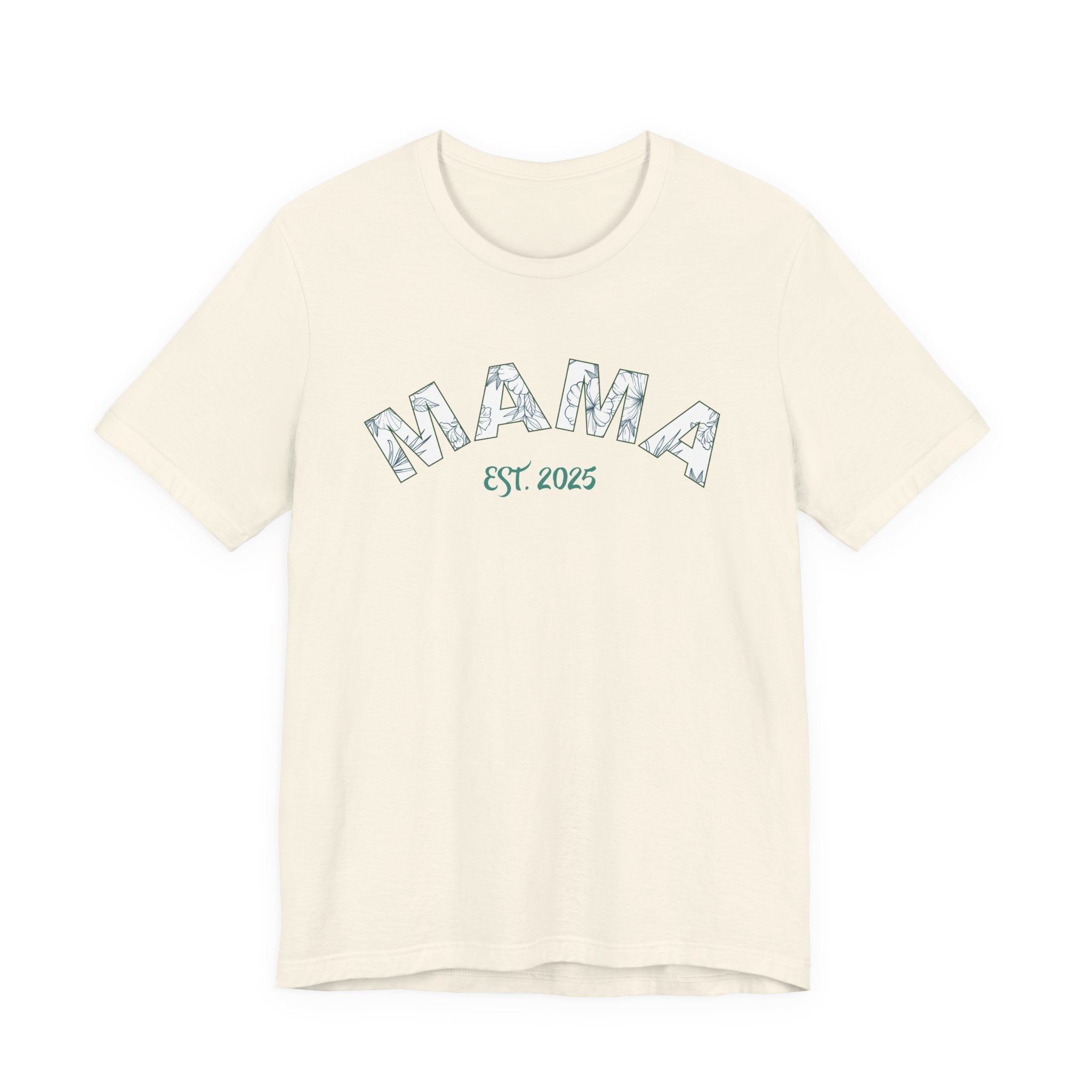 Teeshirt: Mama EST. 2025 - Green Logo