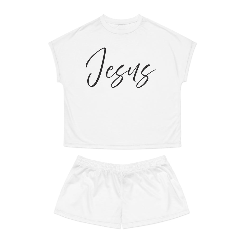 Short Pajama Set: Inspirational - Jesus