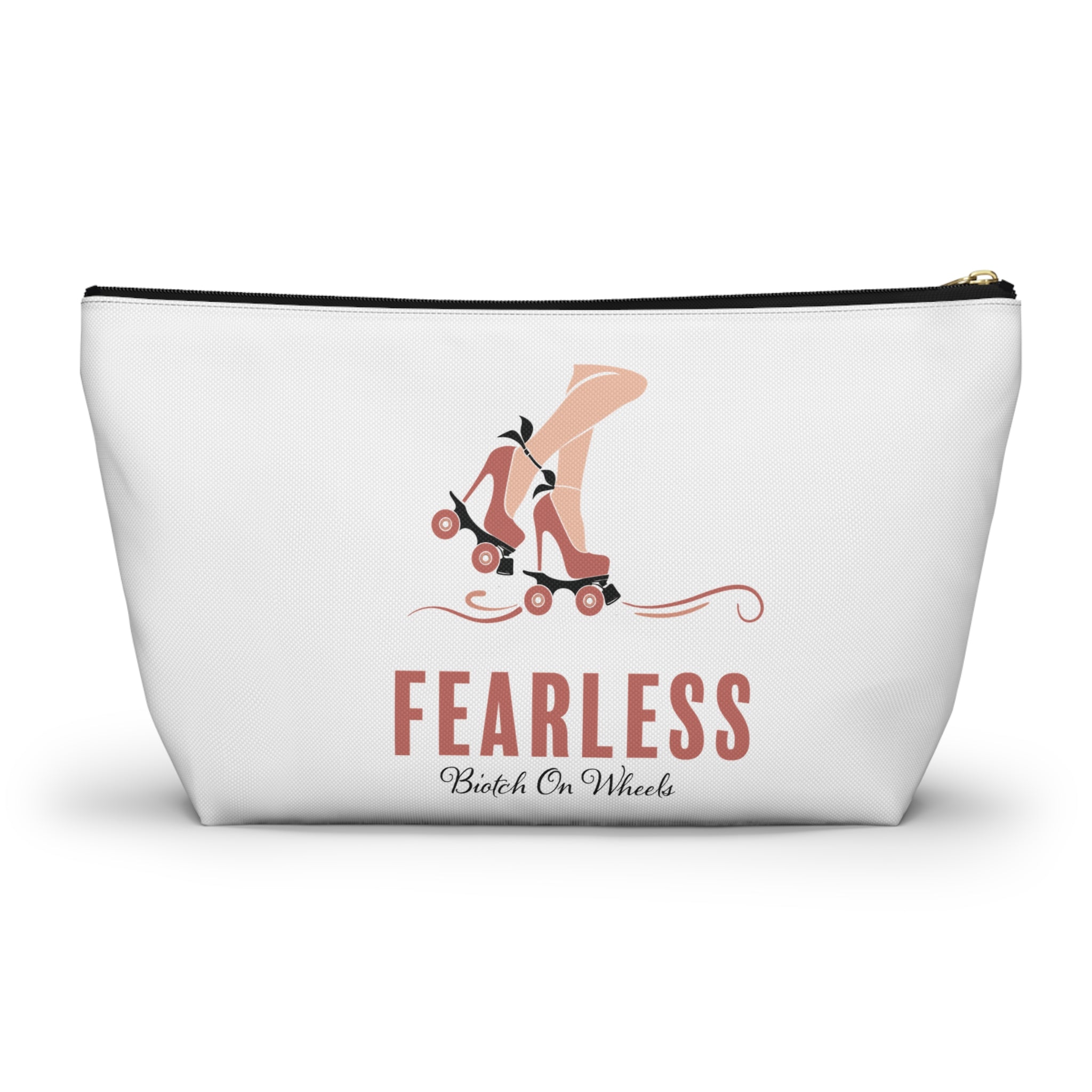 Make Up Bag: Fearless Biotch on Wheels (Color)