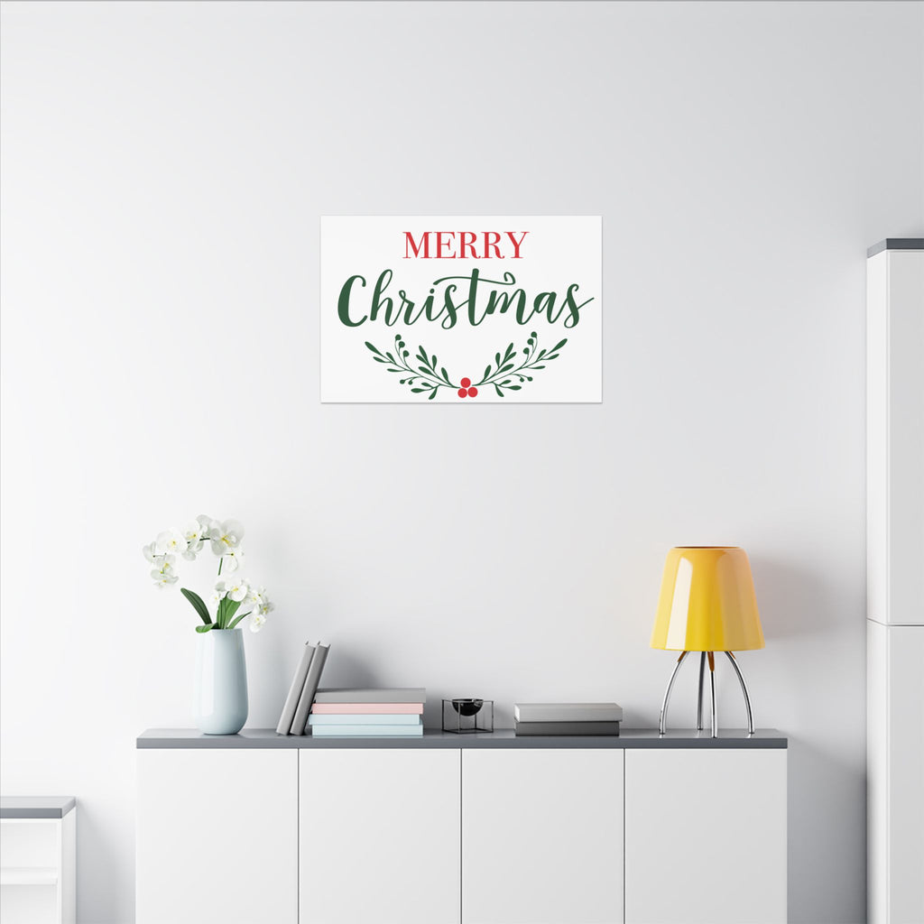 Canvas Wall Art: Holiday - Merry Christmas