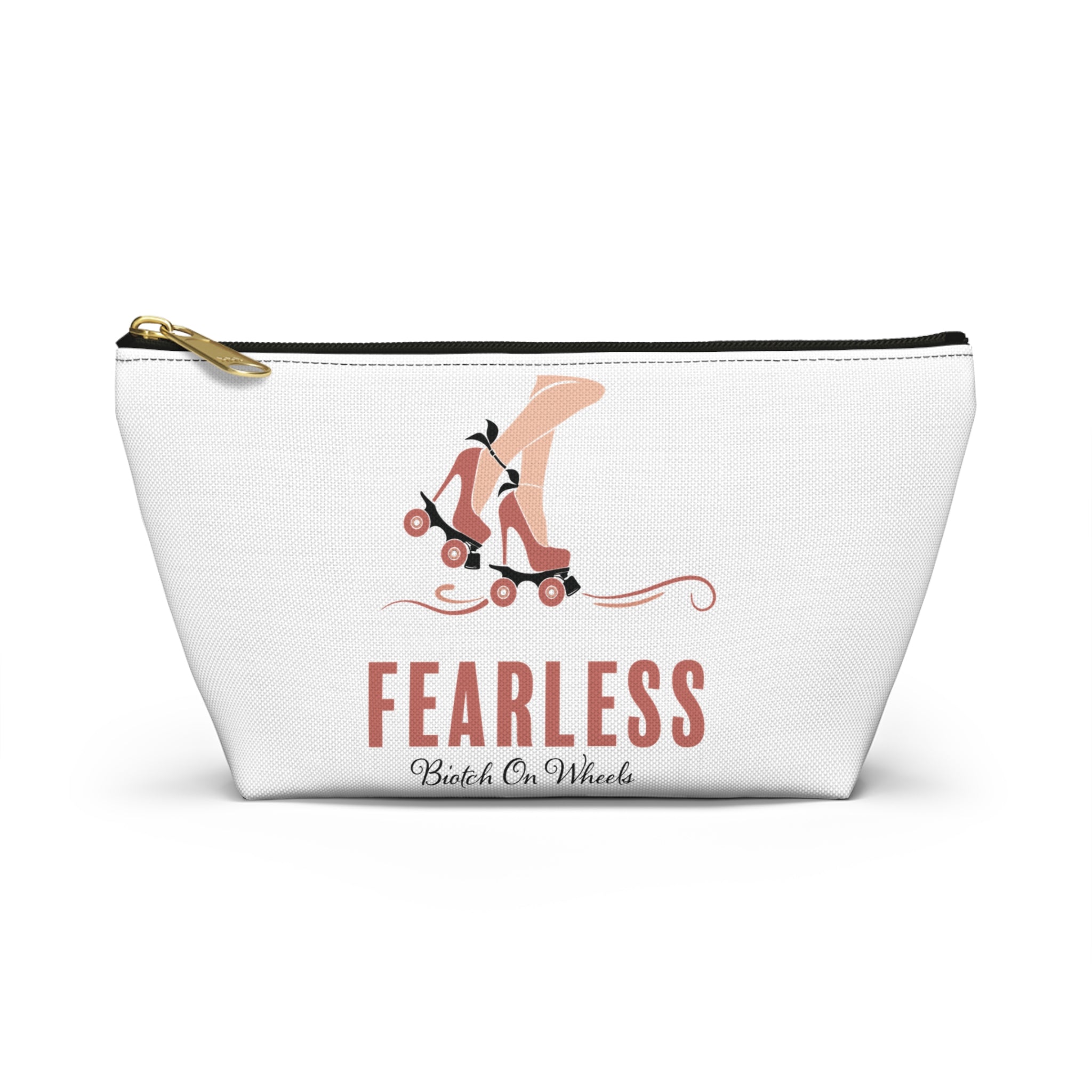Make Up Bag: Fearless Biotch on Wheels (Color)