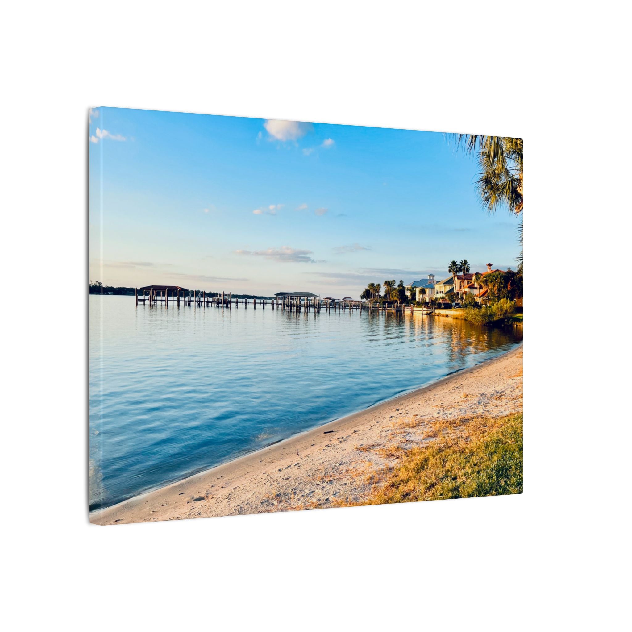 Canvas Print: Halifax River View from Fortunato Park