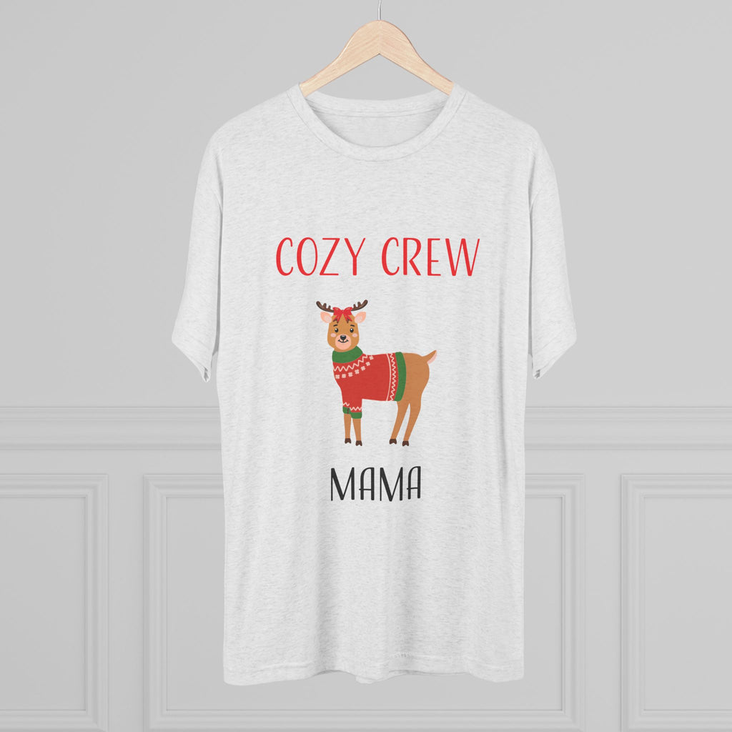 Teeshirt: Cozy Crew Reindeer Mama (Adult)