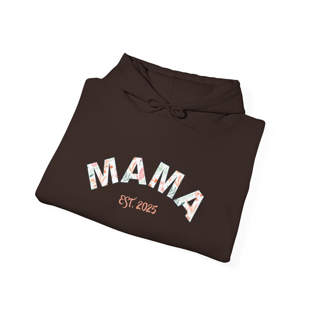 Sweatshirt: Mama EST. 2025 - Pink Logo