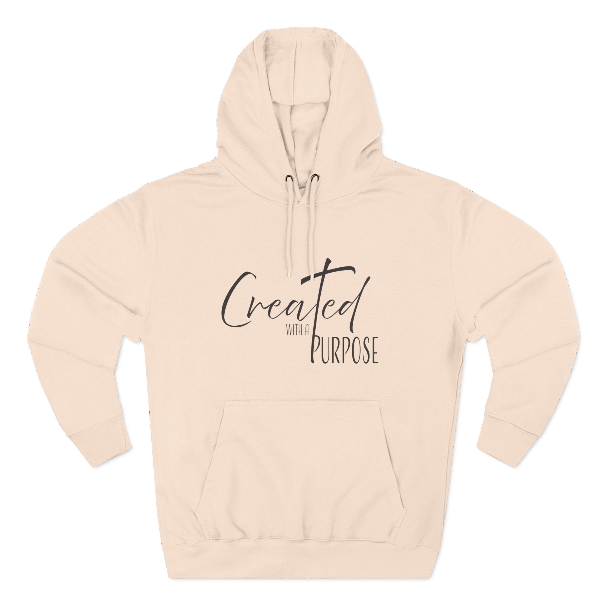Hoodie: Inspirational - Created with a Purpose