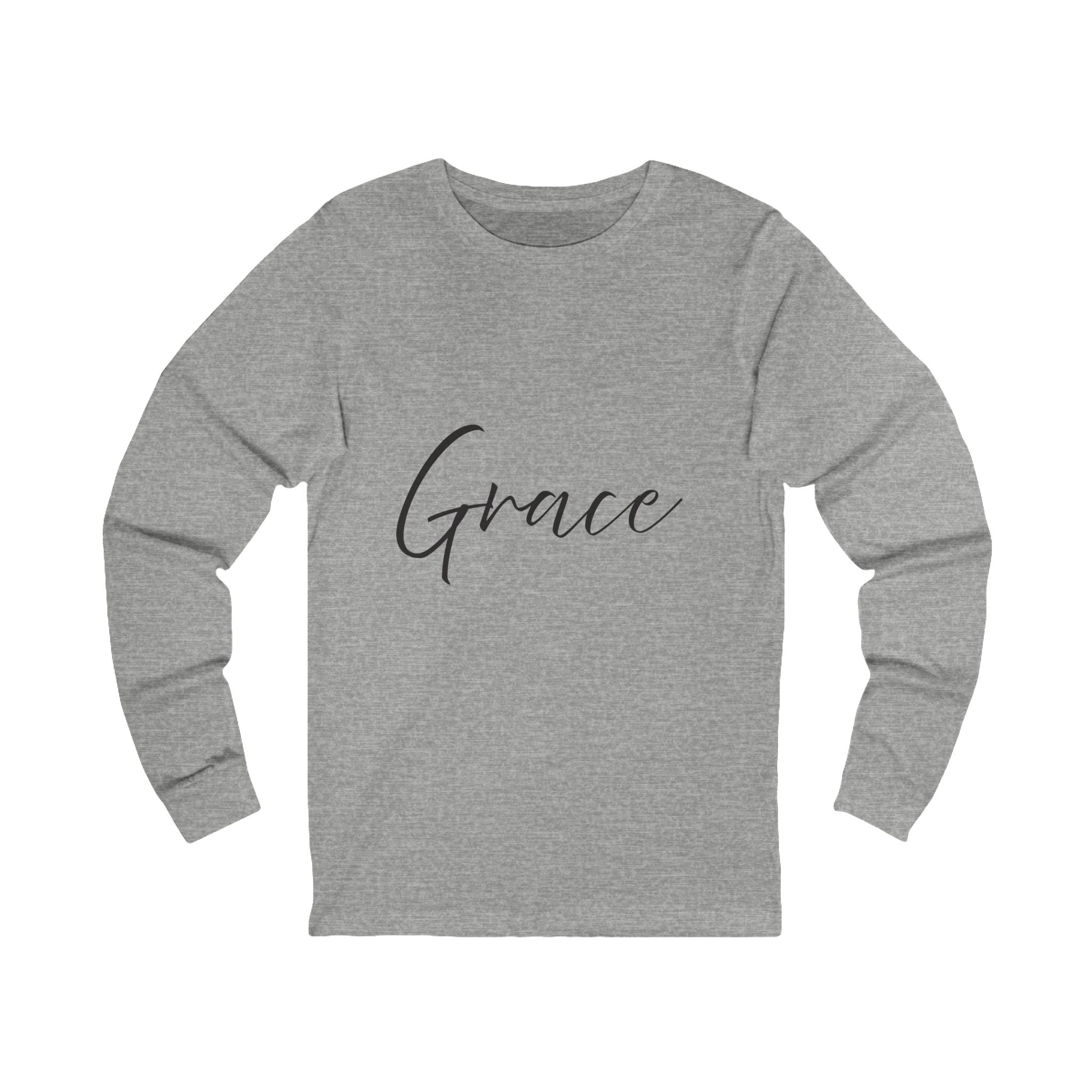 Long Sleeve Teeshirt: Inspirational - Grace