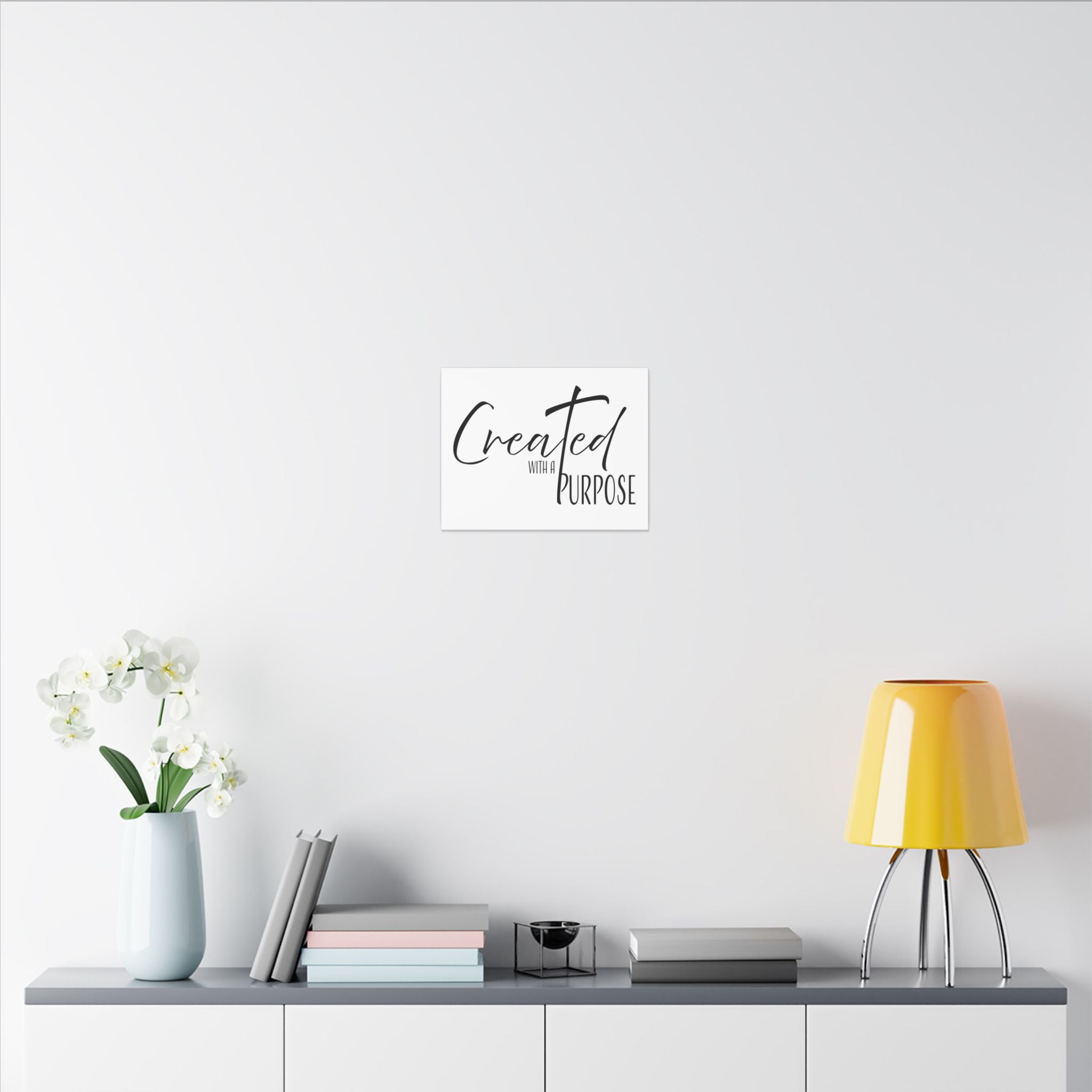 Canvas Wall Art: Inspirational - Created With A Purpose