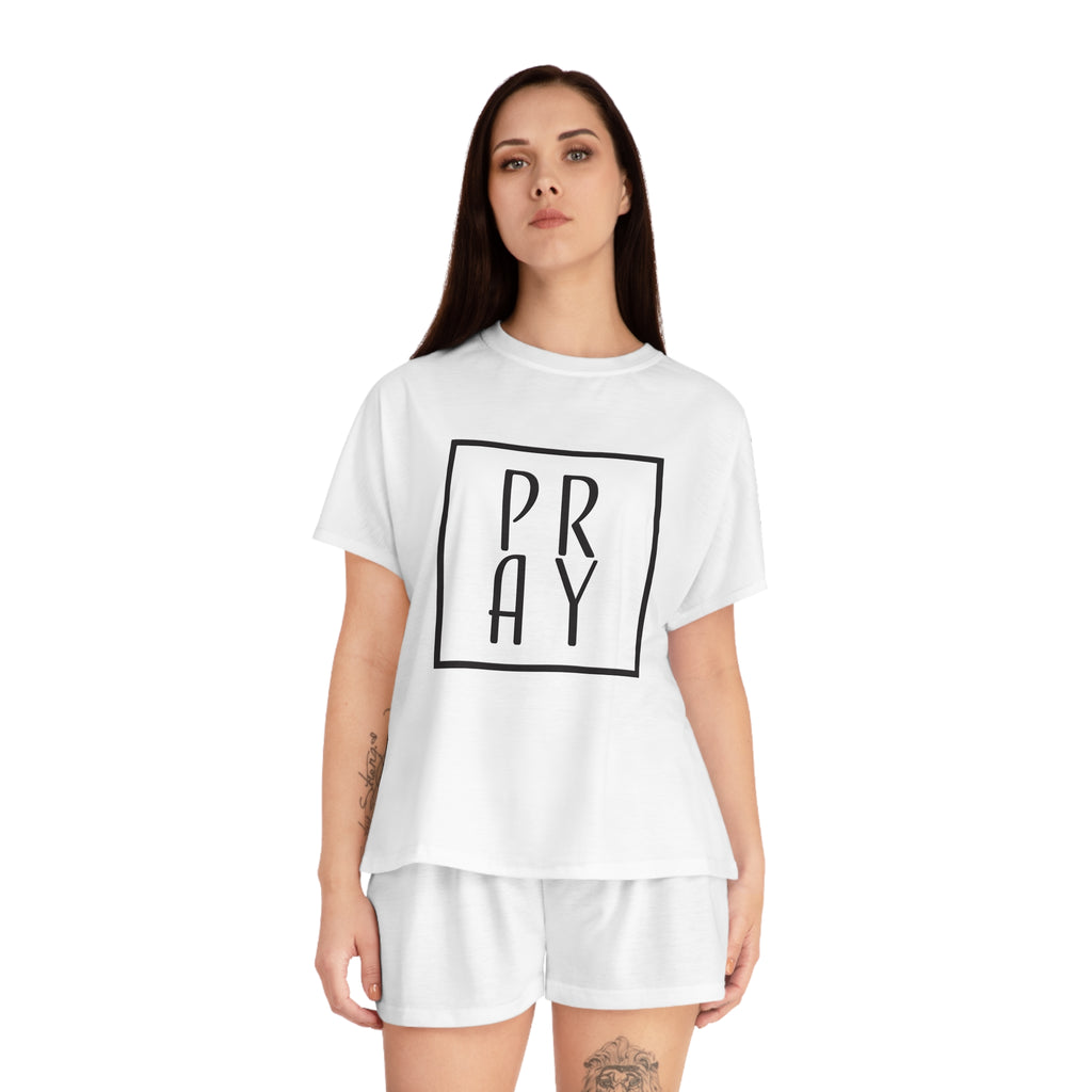 Short Pajama Set: Pray