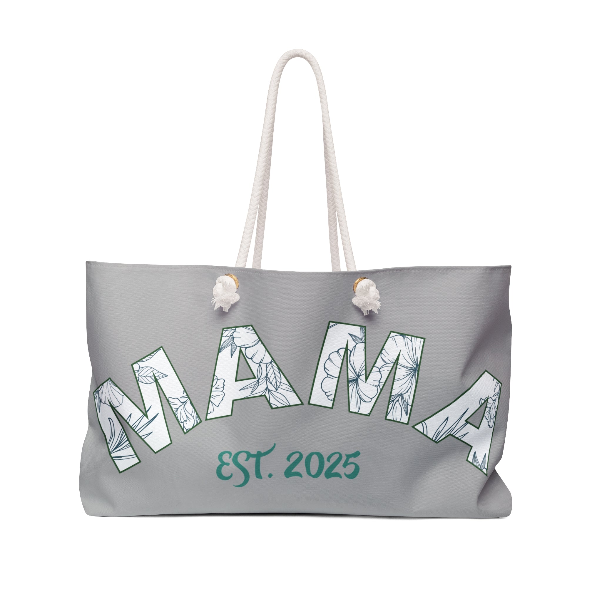 Weekender Bag: Mama with Green Logo