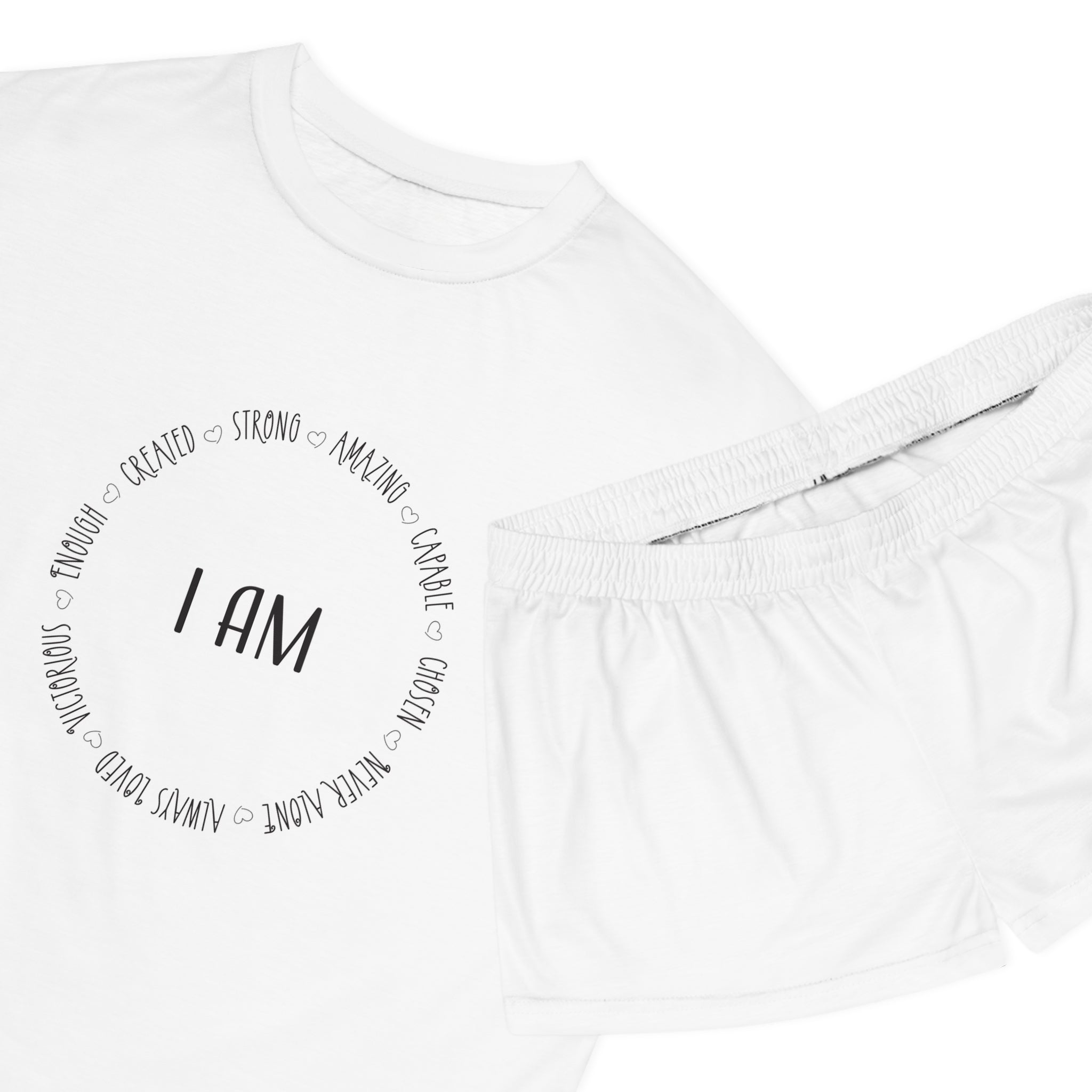 Short Pajama Set: I am