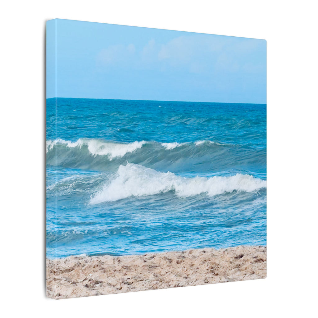 Canvas Print: Ormond Beach - Waves