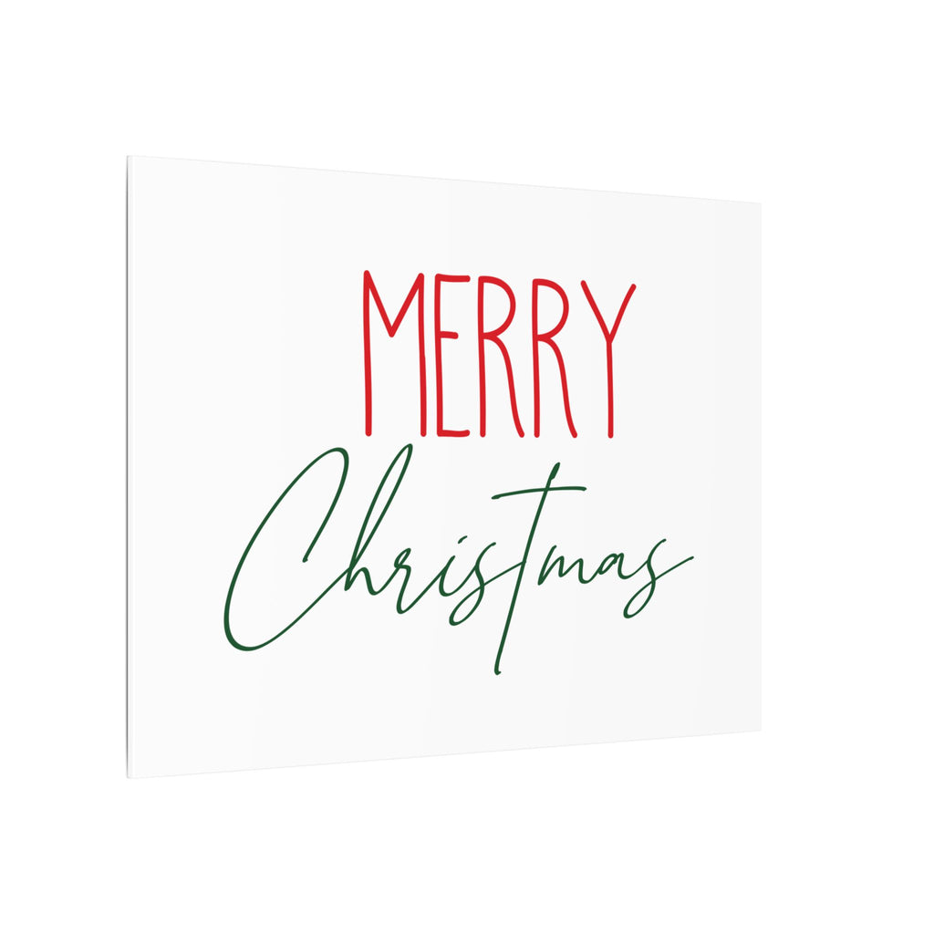 Canvas Wall Art: Holiday - Merry Christmas