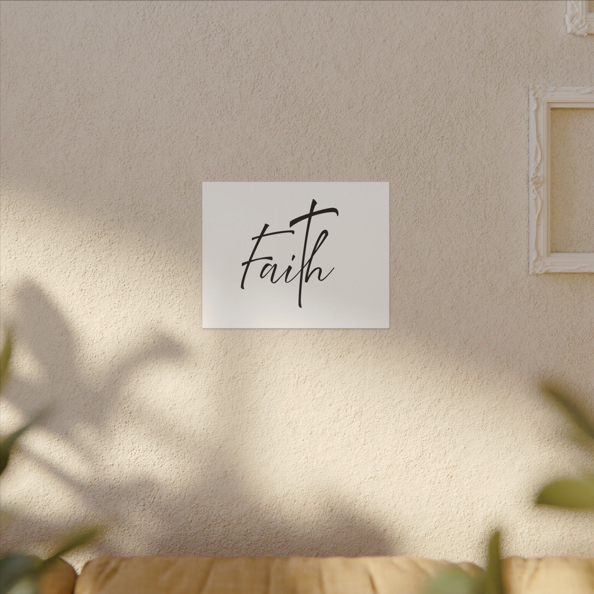 Canvas Wall Art: Inspirational - Faith