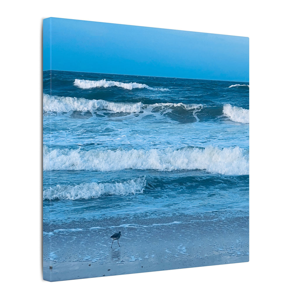 Canvas Print: Rolling Waves - Ormond-By-The-Sea
