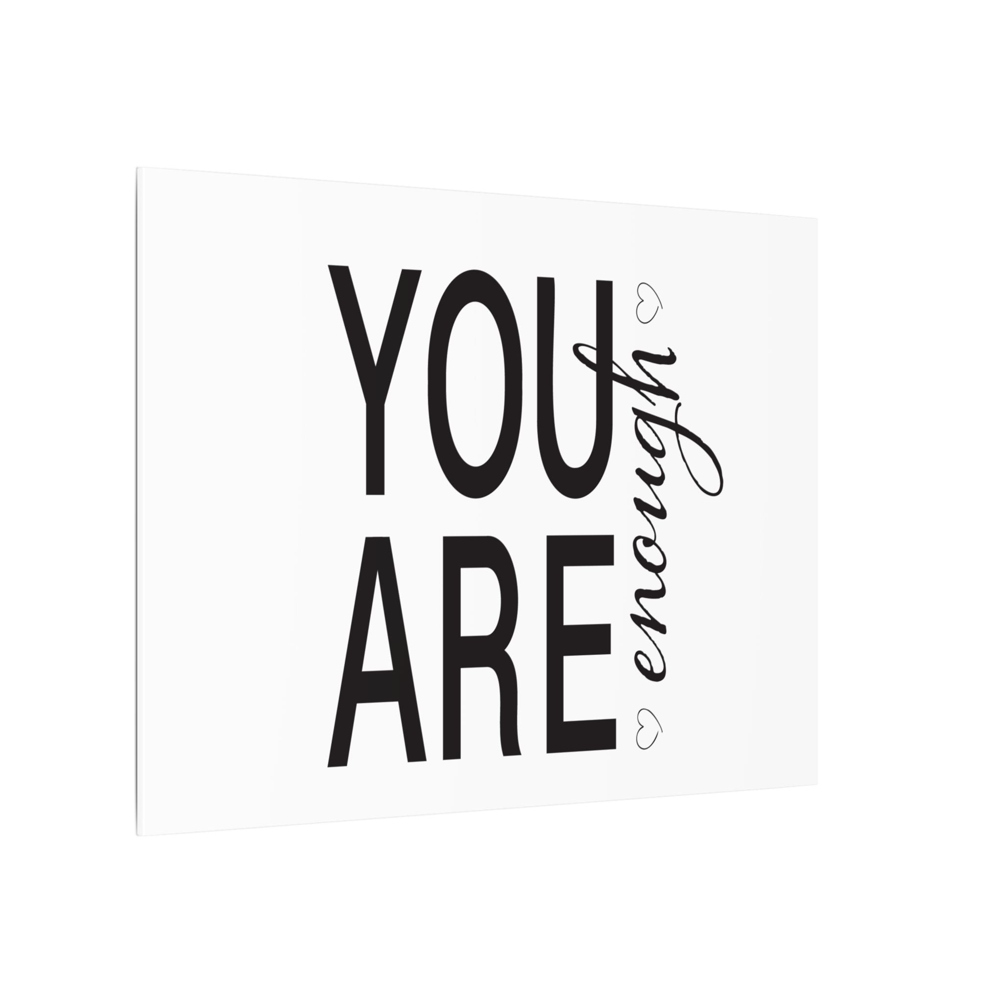 Canvas Wall Art:  Inspirational - You Are Enough
