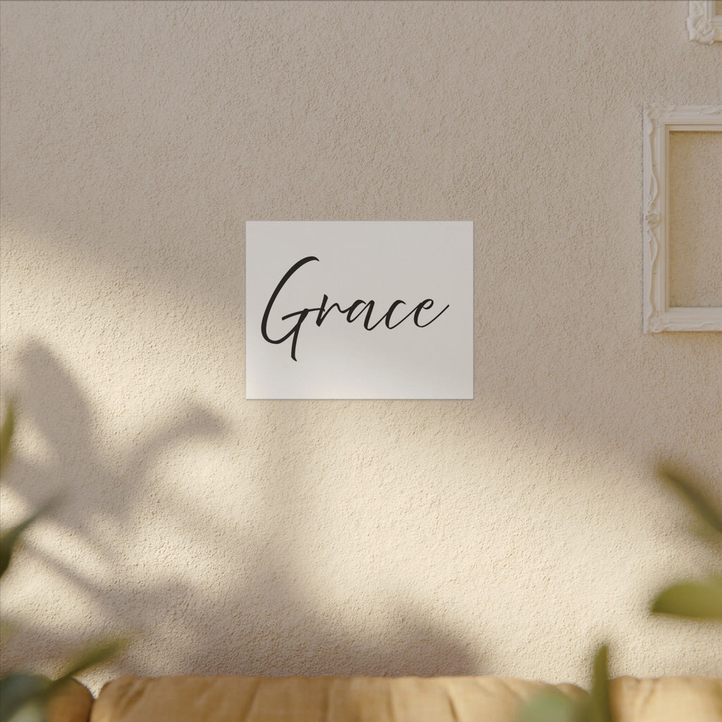 Canvas Wall Art: Inspirational - Grace