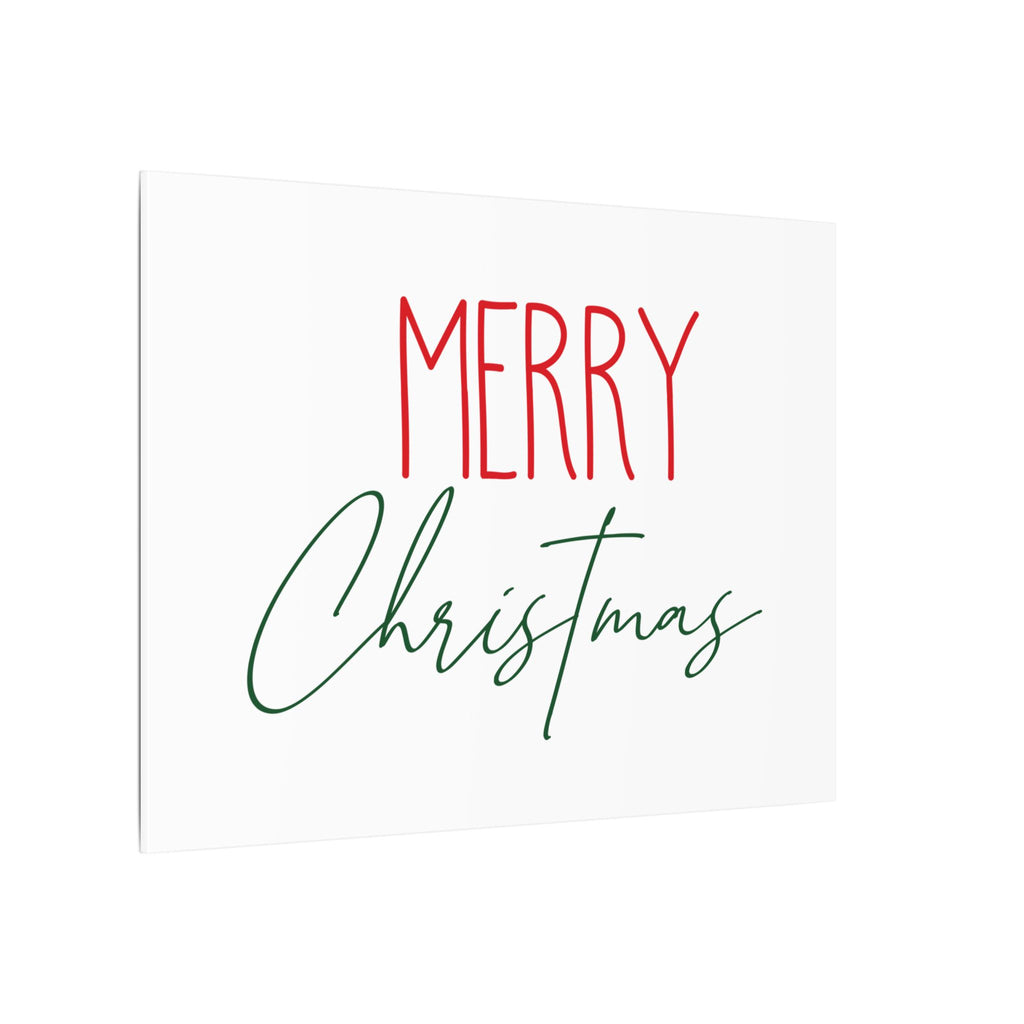 Canvas Wall Art: Holiday - Merry Christmas