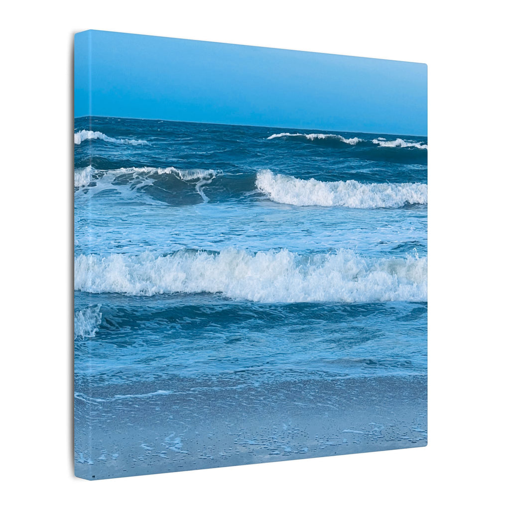 Canvas Print: Beachy Waves - Ormond-By-The-Sea