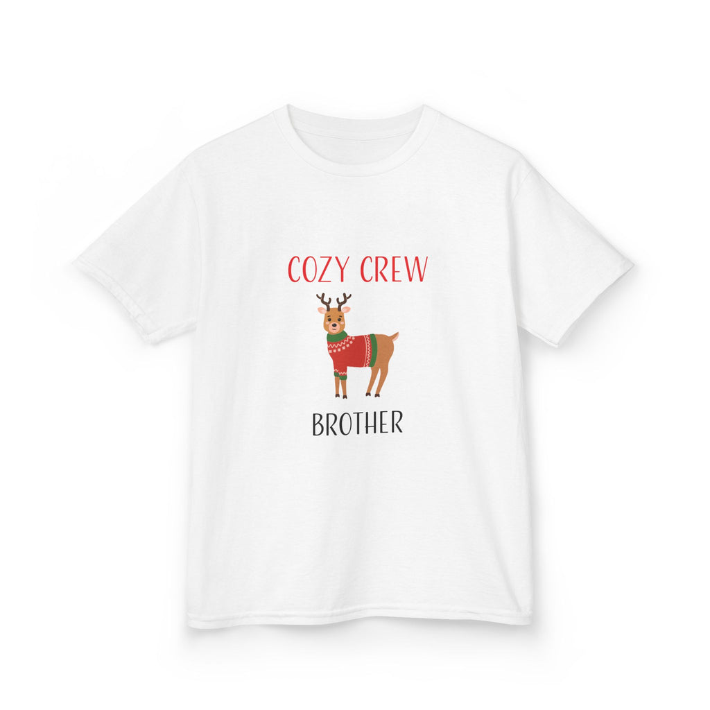 Teeshirt: Cozy Crew Reindeer Brother (Kids)