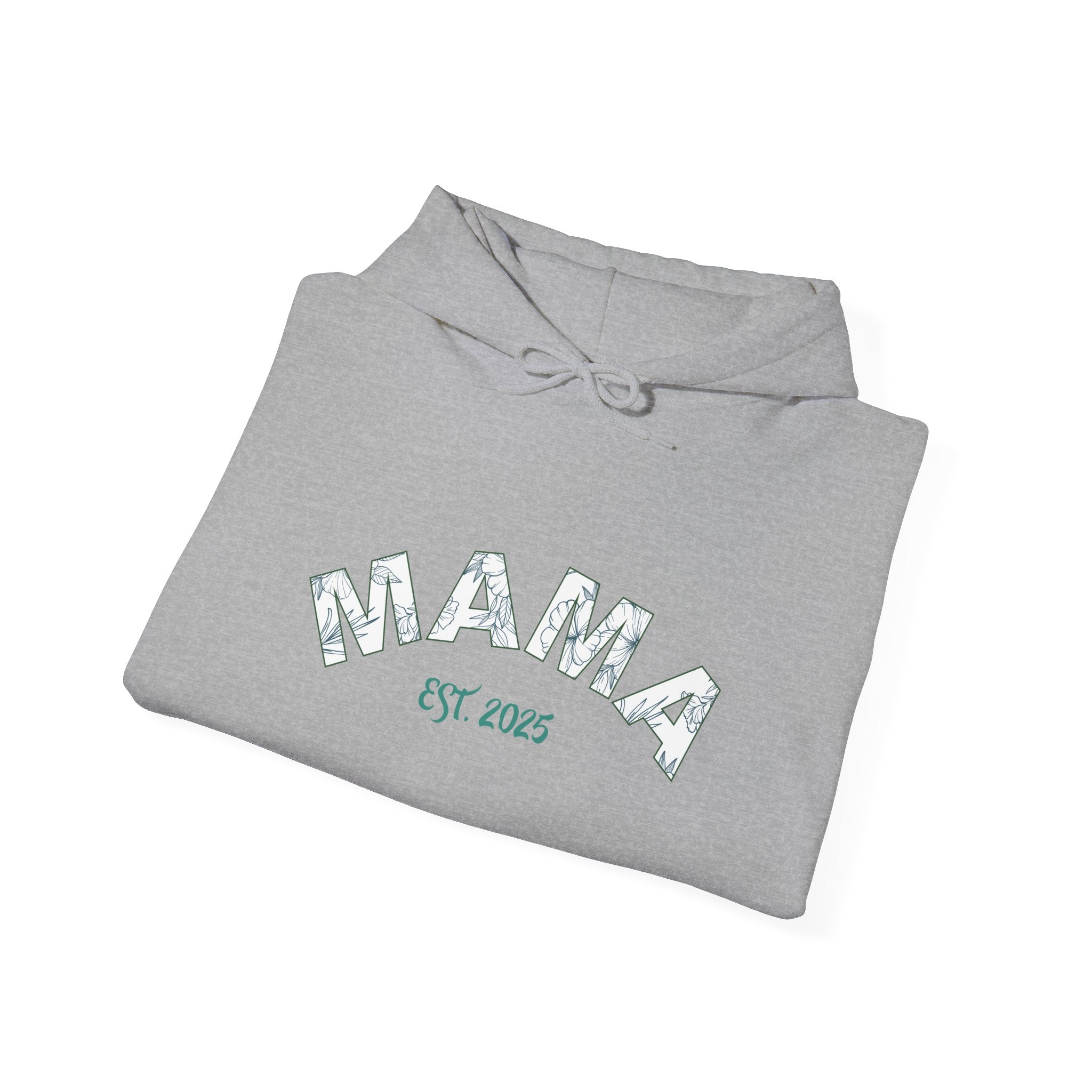 Sweatshirt: Mama EST. 2025 - Green Logo
