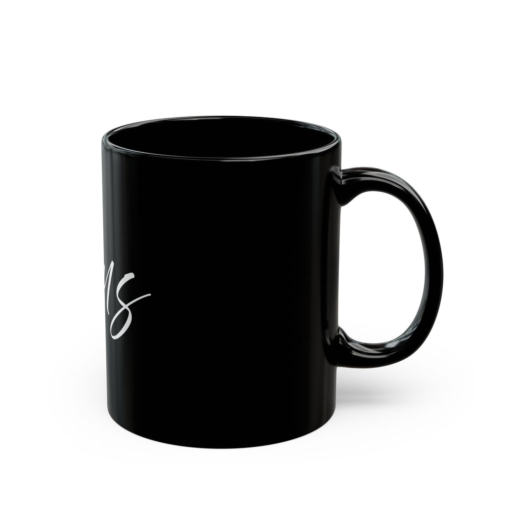 Ceramic Mug: Inspirational - Jesus (11oz & 15oz) - Black