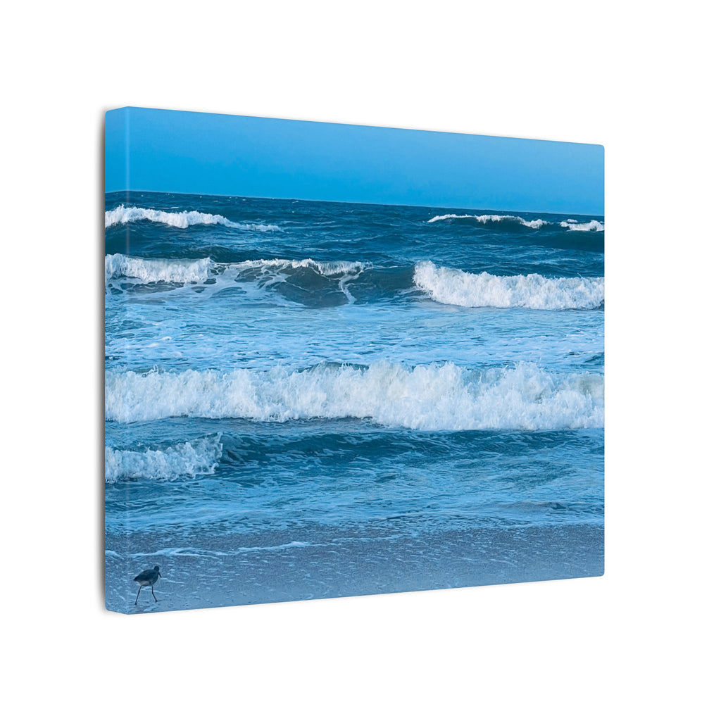 Canvas Print: Rolling Waves - Ormond-By-The-Sea
